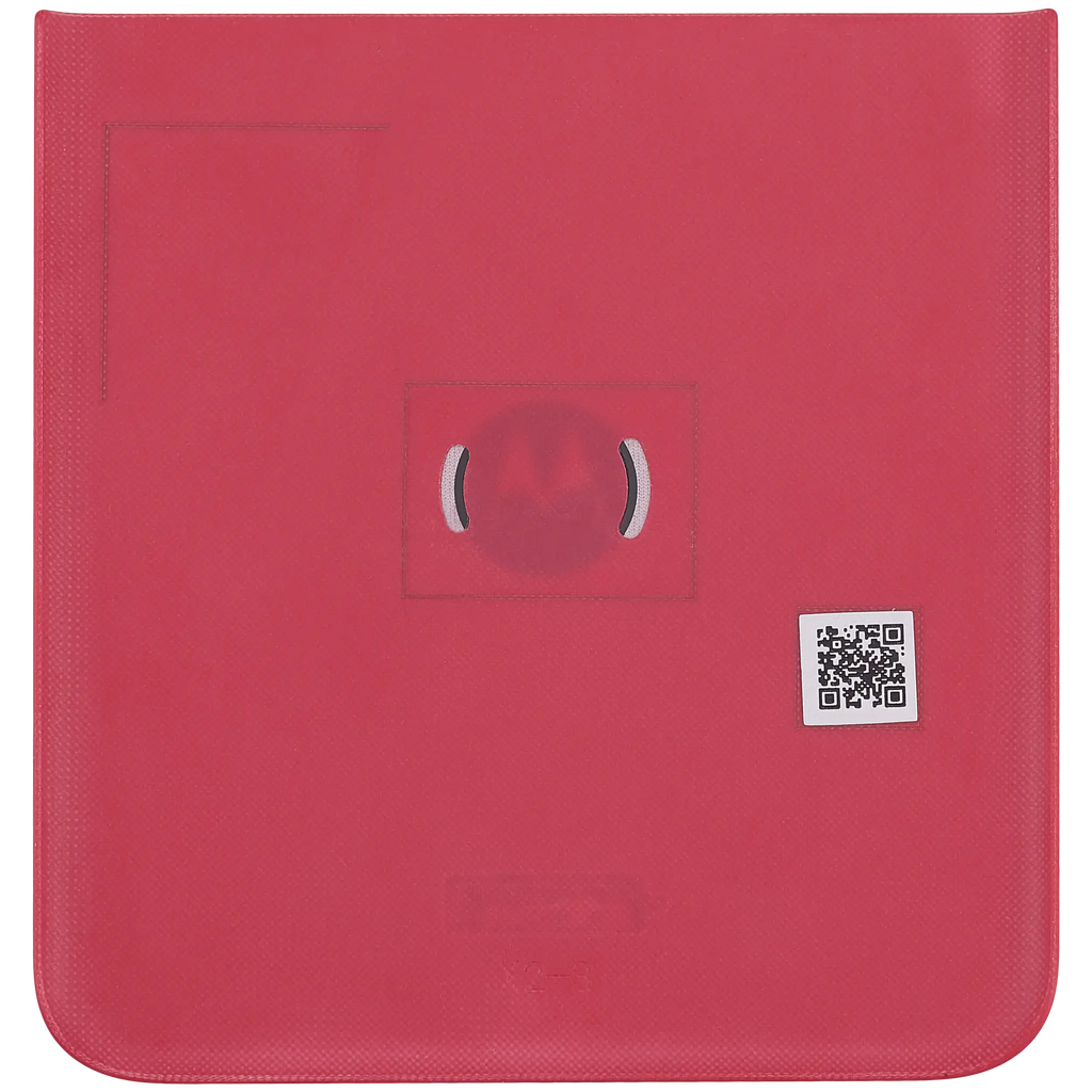 Bottom Backcover Glass für Motorola Razr Plus / Razr 40 Ultra (XT2321 / 2023) (Premium) (Viva Magenta)