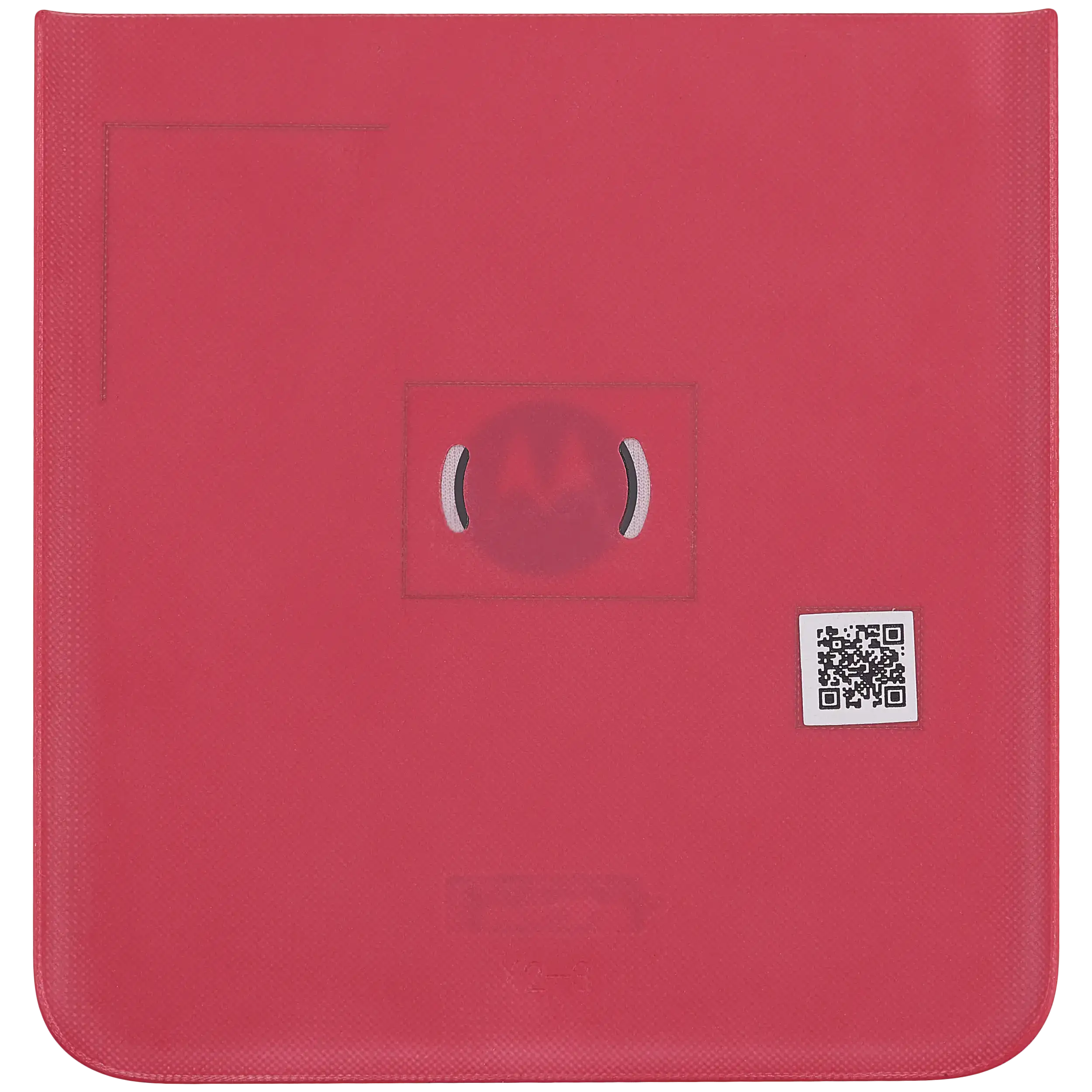 Bottom Backcover Glass für Motorola Razr Plus / Razr 40 Ultra (XT2321 / 2023) (Premium) (Viva Magenta)