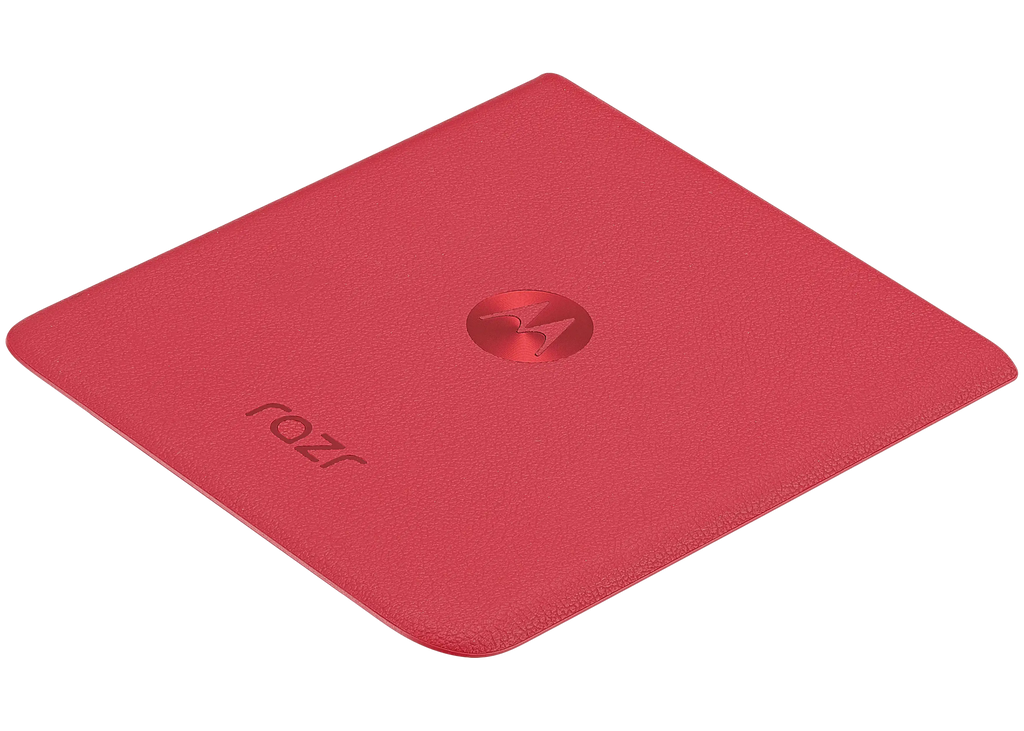Bottom Backcover Glass für Motorola Razr Plus / Razr 40 Ultra (XT2321 / 2023) (Premium) (Viva Magenta)
