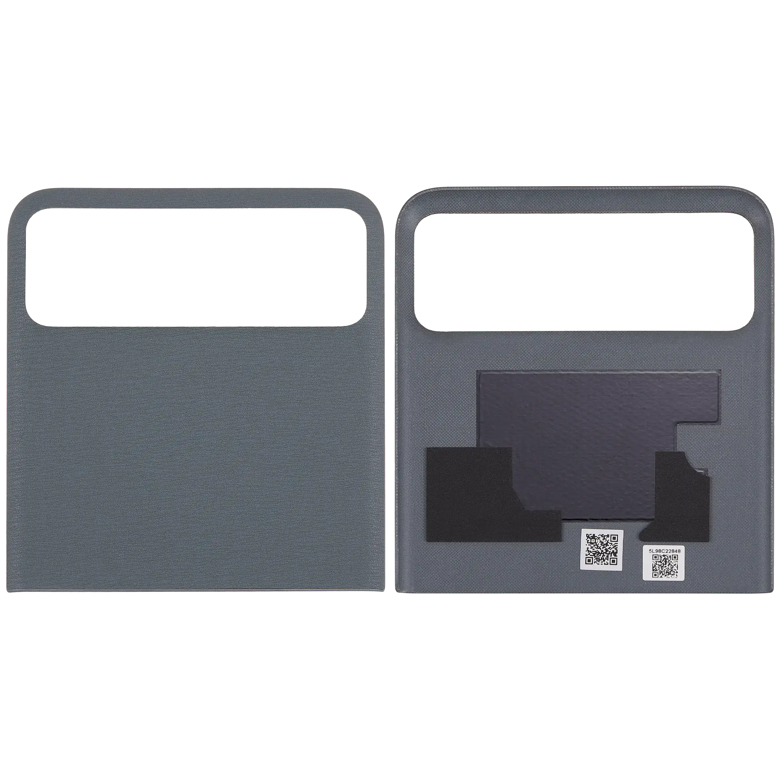 Top OLED Backcover Glass für Motorola Razr / Razr 40 (XT2323 / 2023) (Premium) (Sage Green)