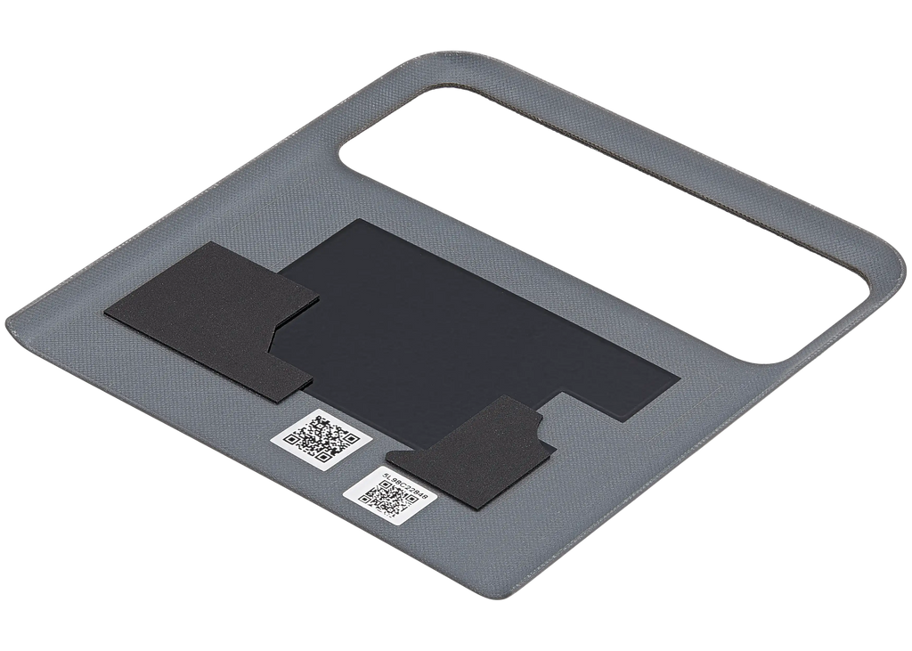 Top OLED Backcover Glass für Motorola Razr / Razr 40 (XT2323 / 2023) (Premium) (Sage Green)