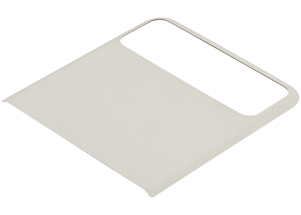 Top OLED Backcover Glass für Motorola Razr / Razr 40 (XT2323 / 2023) (Premium) (Vanilla Cream)