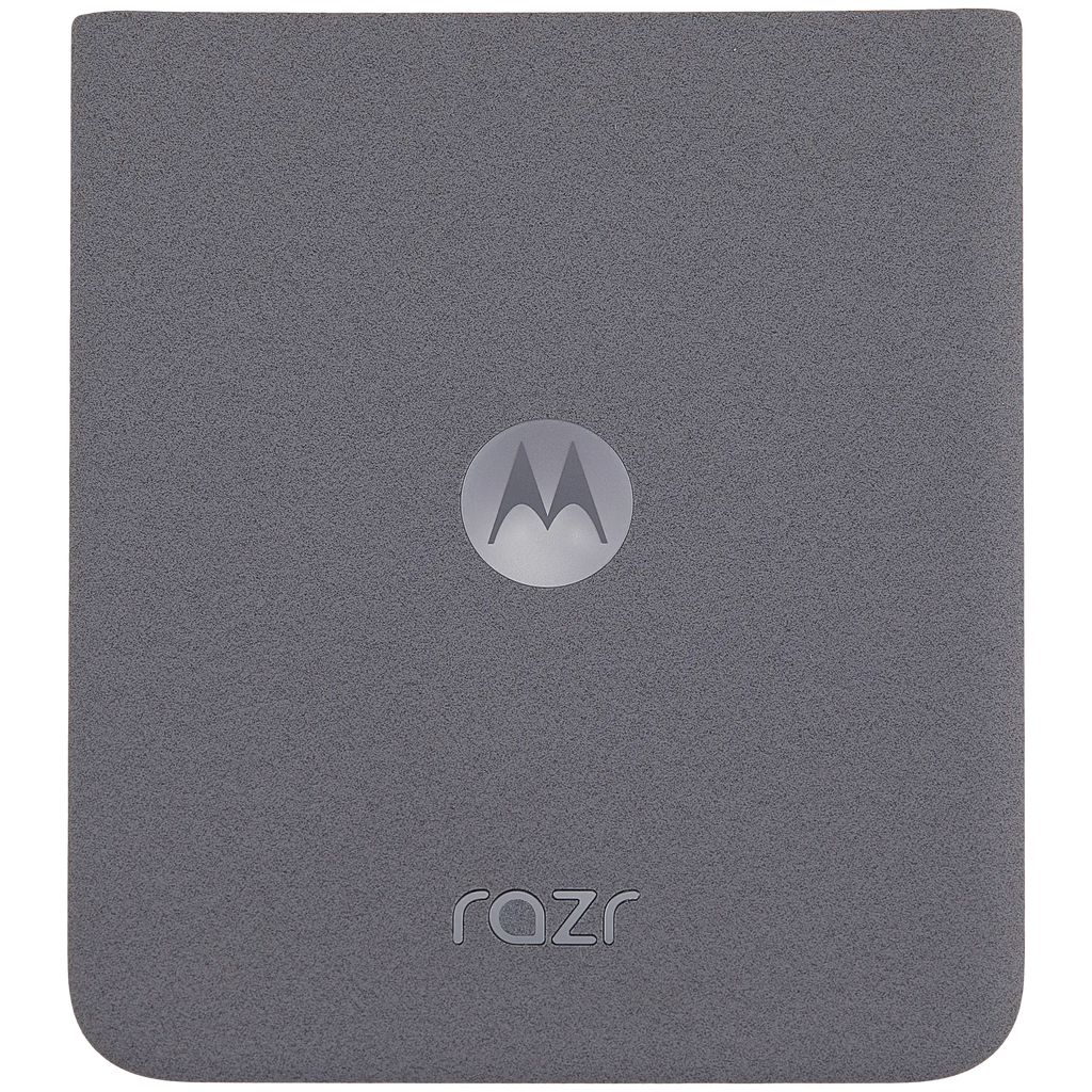Backcover Glass für Motorola Razr / Razr 50 (XT2453 / 2024) (Premium) (Koala Grey)