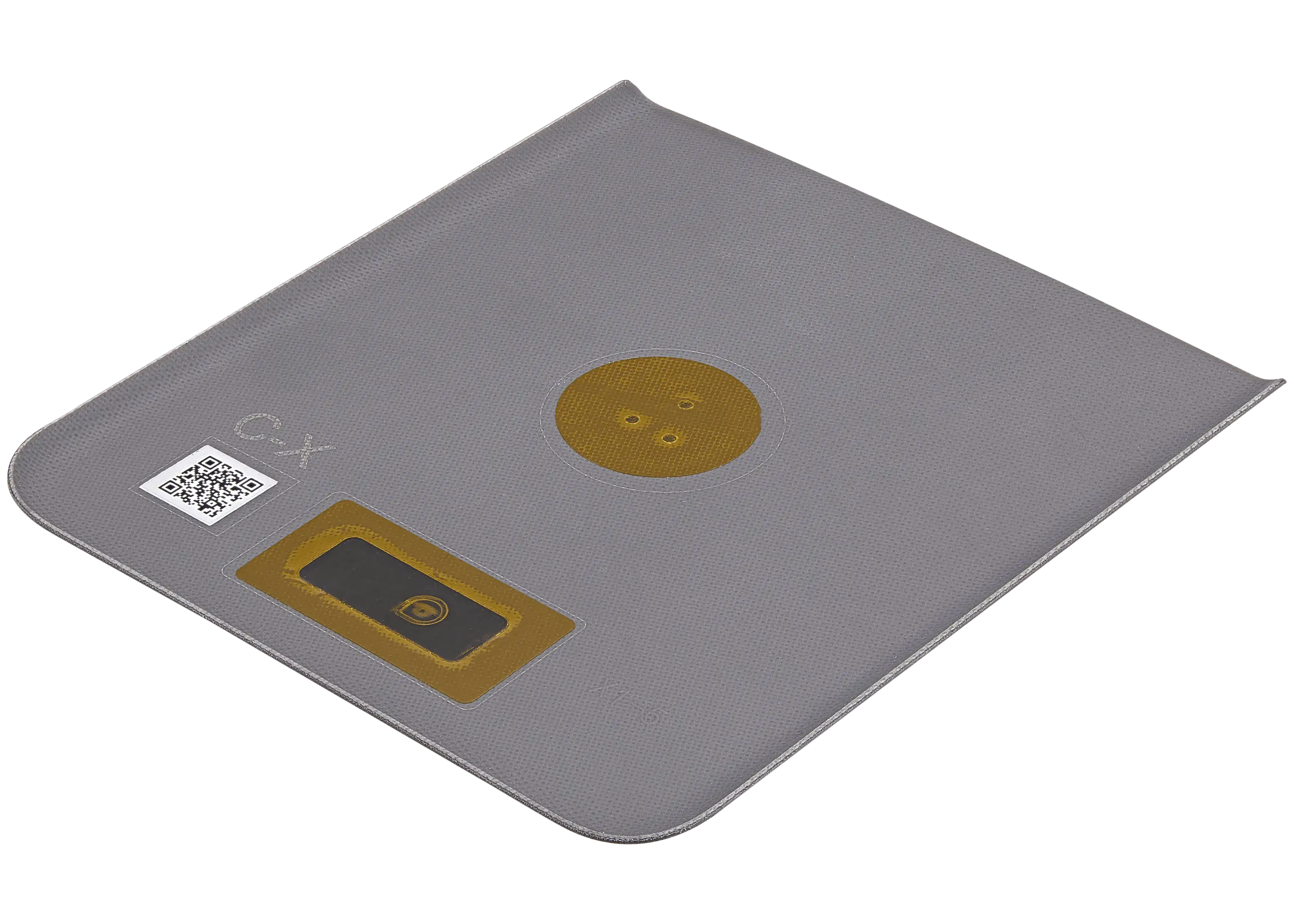 Backcover Glass für Motorola Razr / Razr 50 (XT2453 / 2024) (Premium) (Koala Grey)