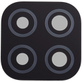 Kameraglas hinten (nur Glas) mit Kleber für Xiaomi Redmi 9C
