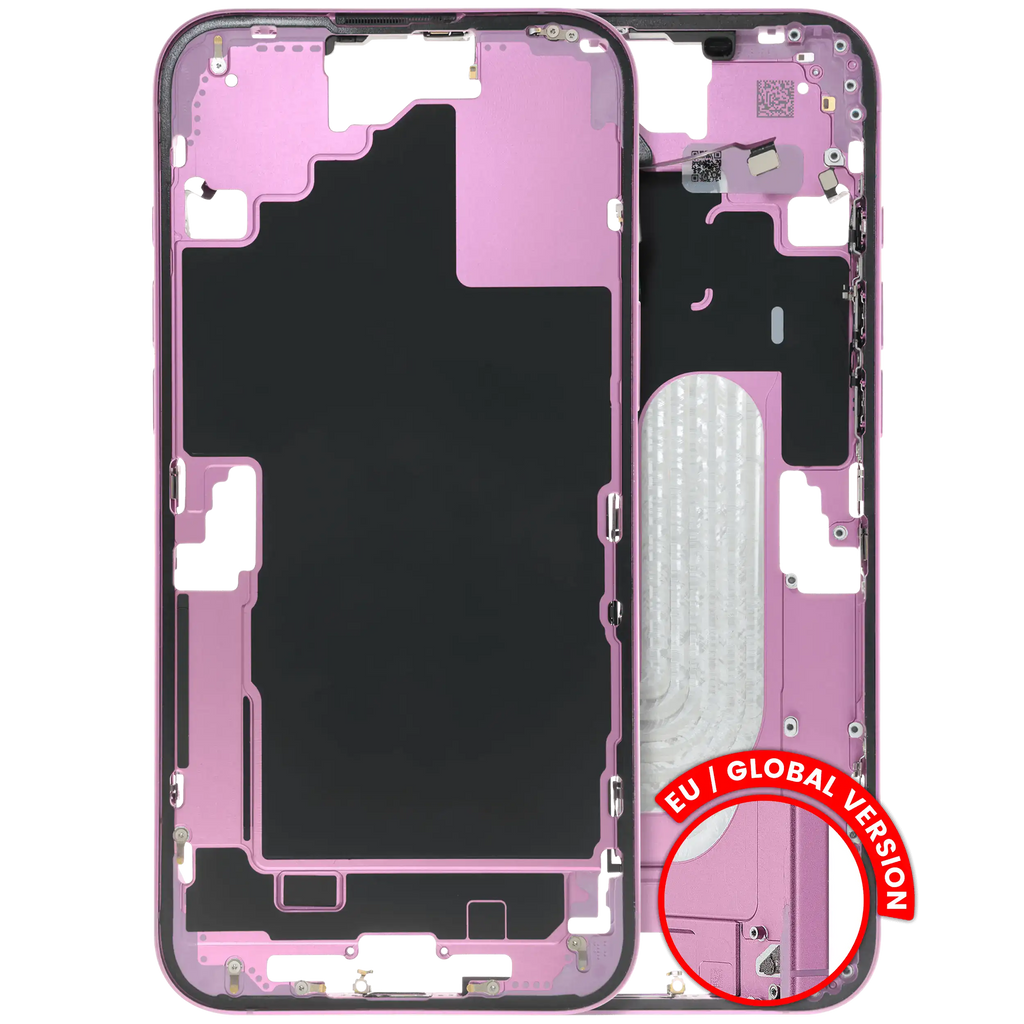 Original Apple-Ausbau B gebraucht – iPhone 16 Plus US Version Rahmen Rosa