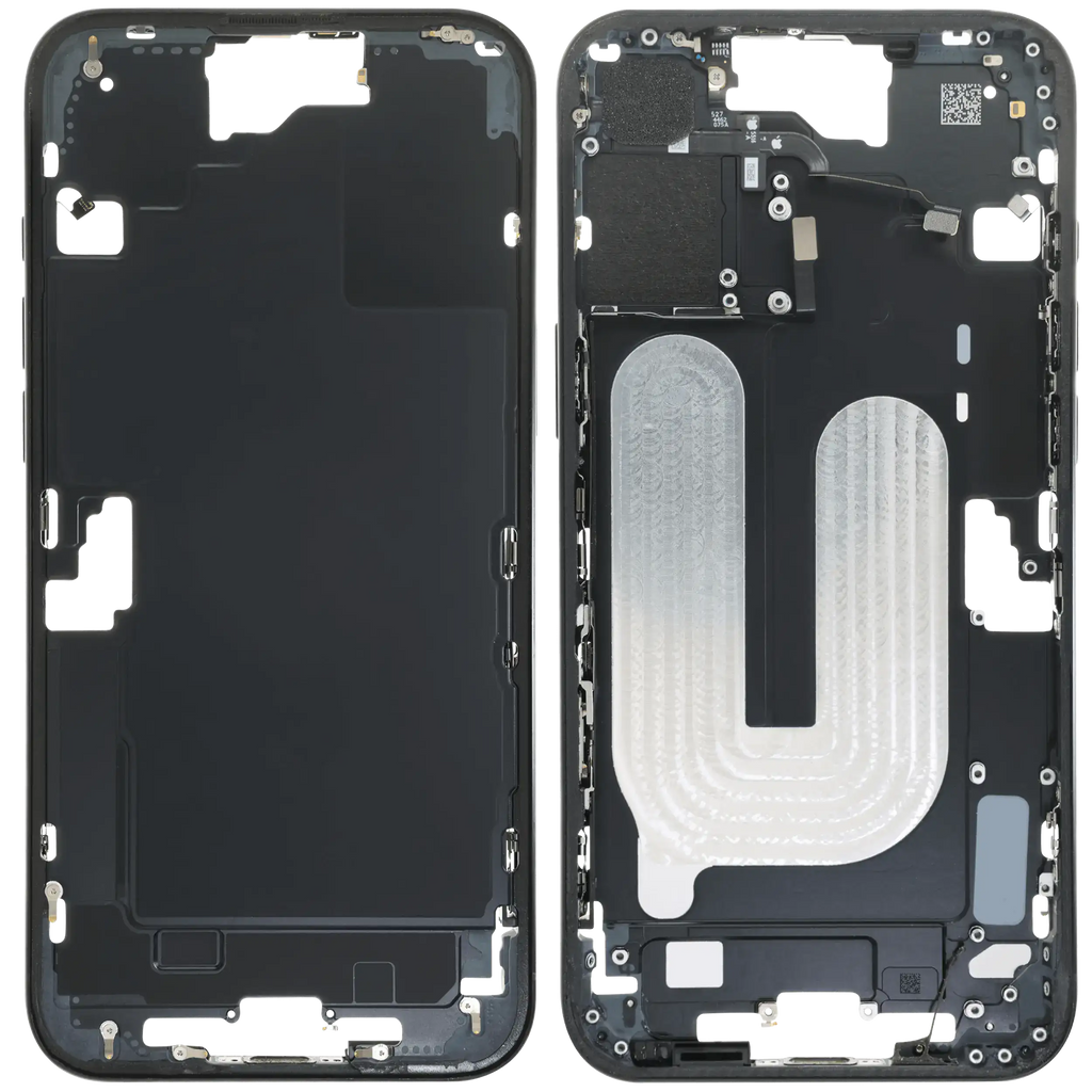 Original Apple-Ausbau C gebraucht – iPhone 16 Plus US Version Rahmen Schwarz
