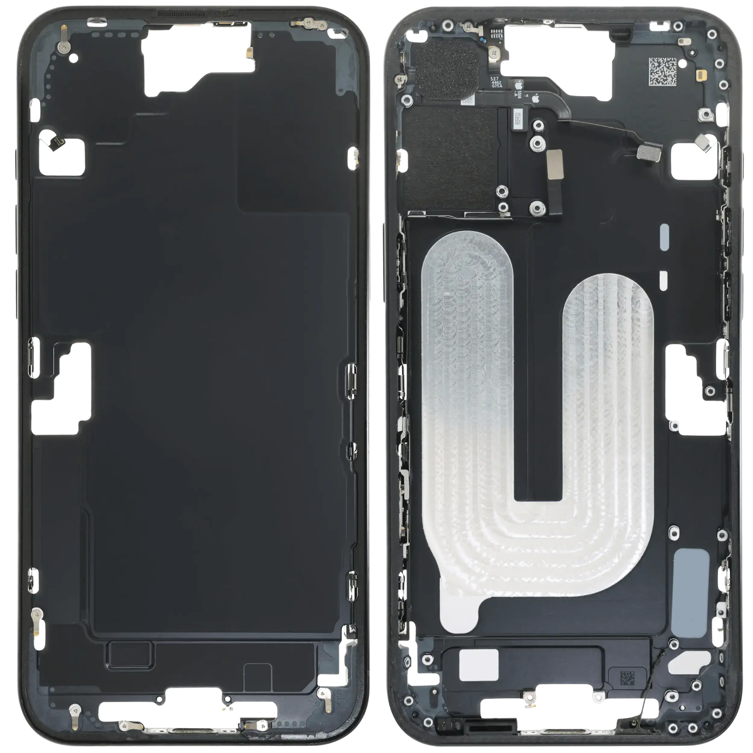 Original Apple-Ausbau C gebraucht – iPhone 16 Plus US Version Rahmen Schwarz