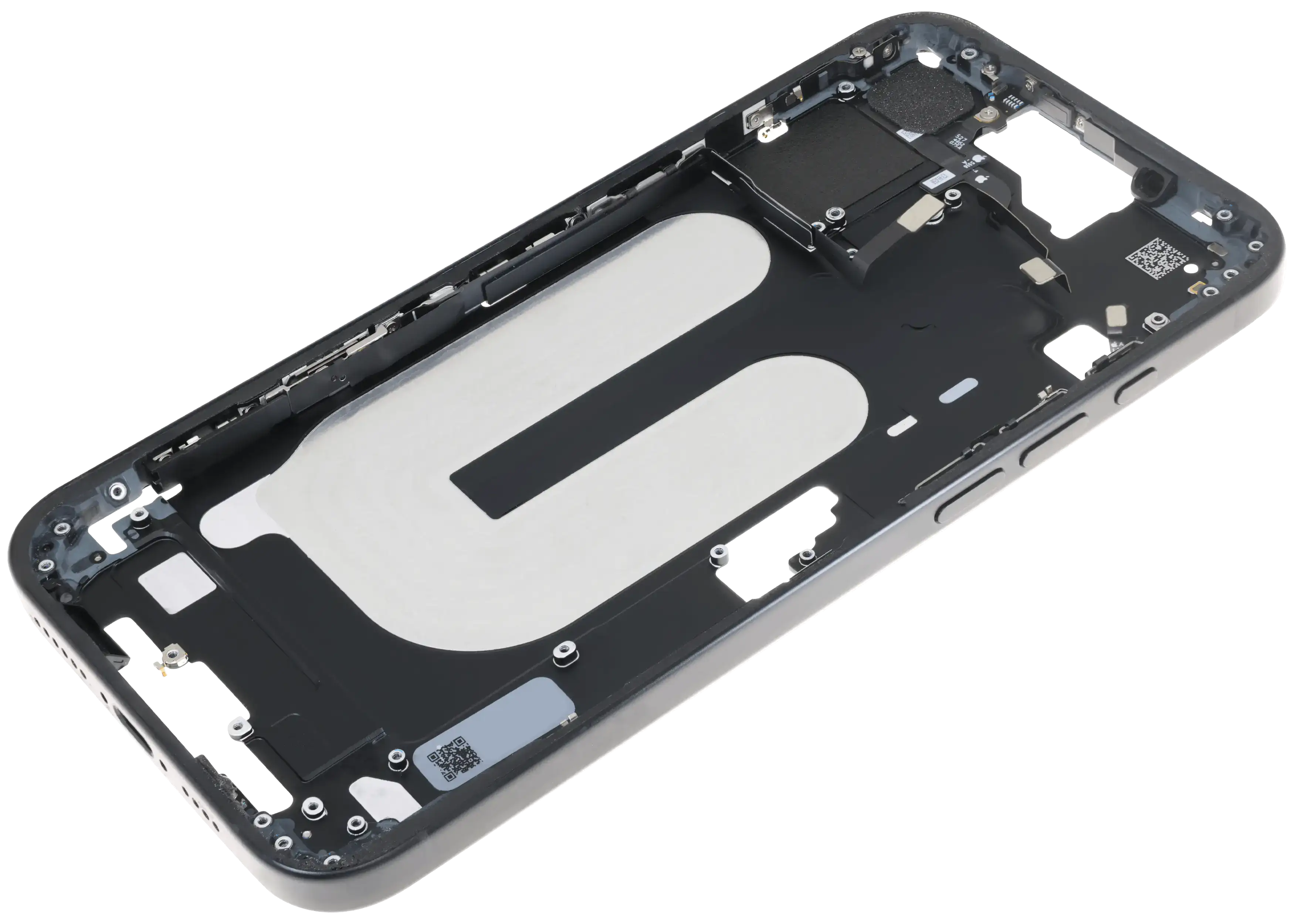Original Apple-Ausbau C gebraucht – iPhone 16 Plus US Version Rahmen Schwarz