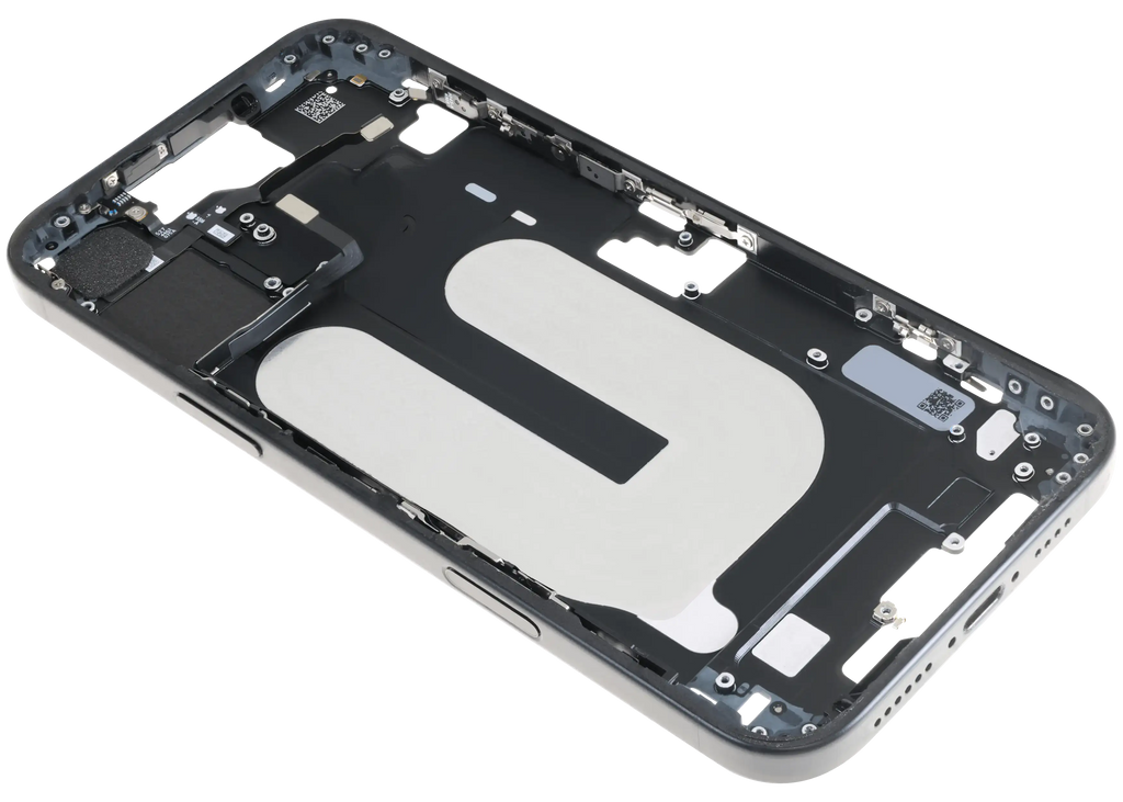 Original Apple-Ausbau C gebraucht – iPhone 16 Plus US Version Rahmen Schwarz
