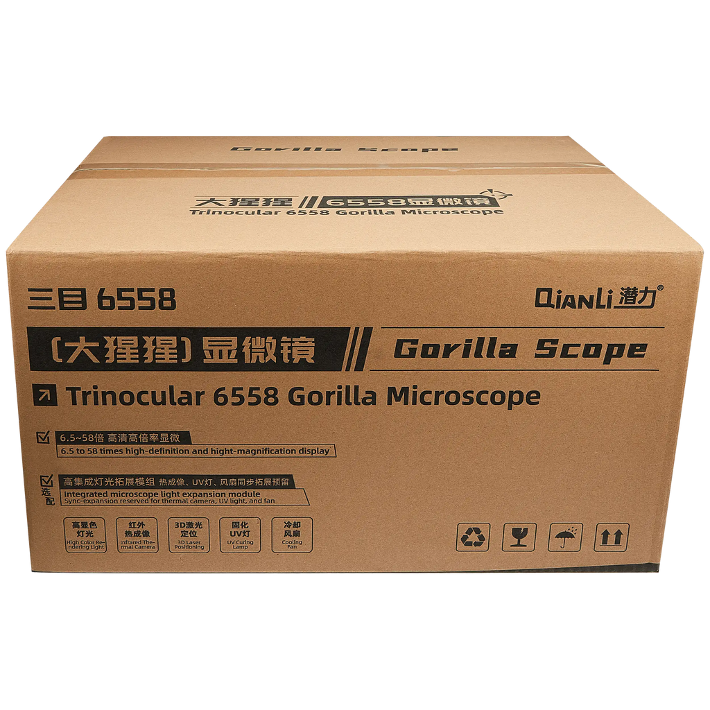 Gorilla 6558 Microscope Core Kit with Thermal Camera and Accessories (Qianli)