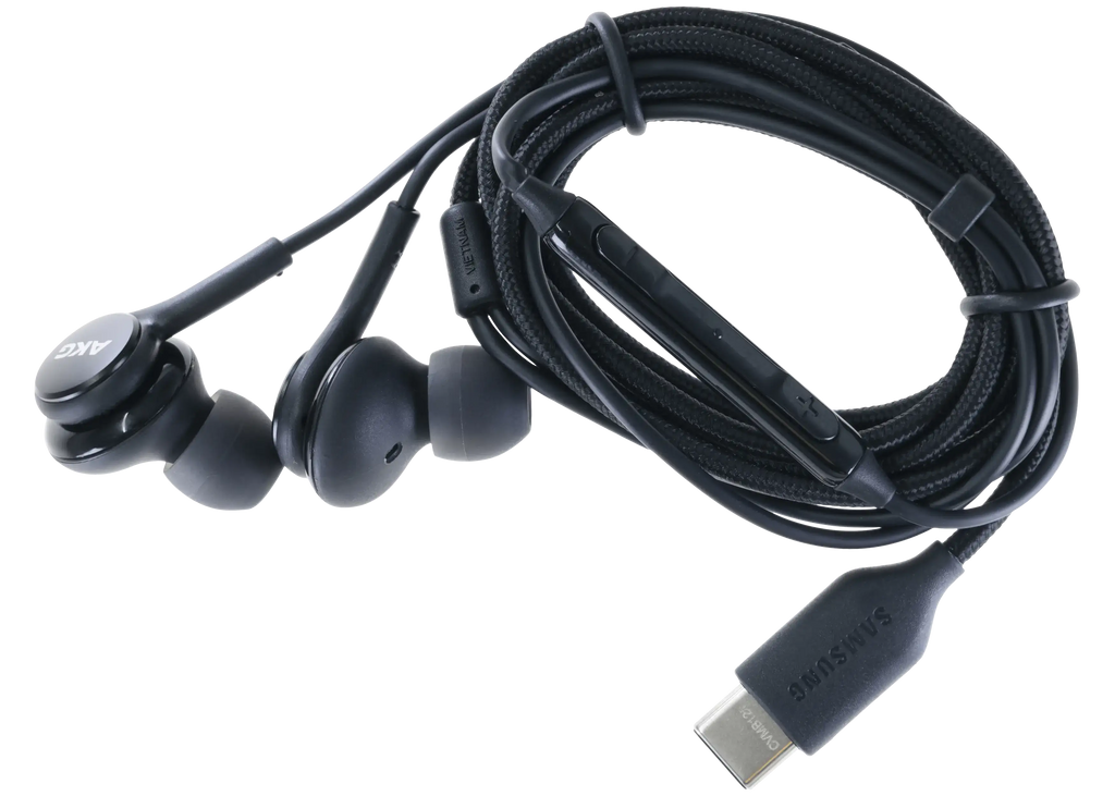 AKG Kopfhörer mit Mikrofon, geflochtenes Kabel, USB-C (Generisch)