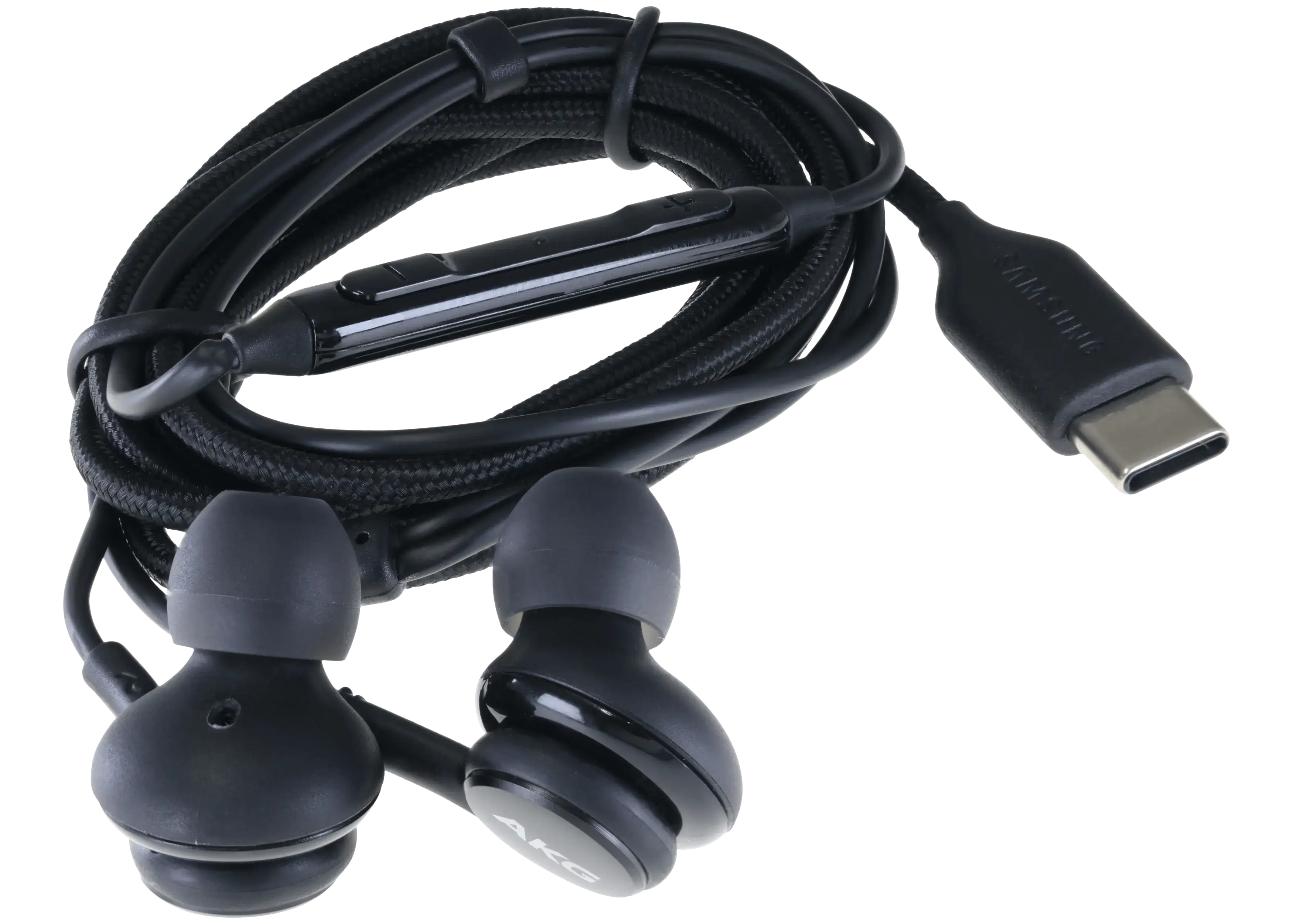 AKG Kopfhörer mit Mikrofon, geflochtenes Kabel, USB-C (Generisch)