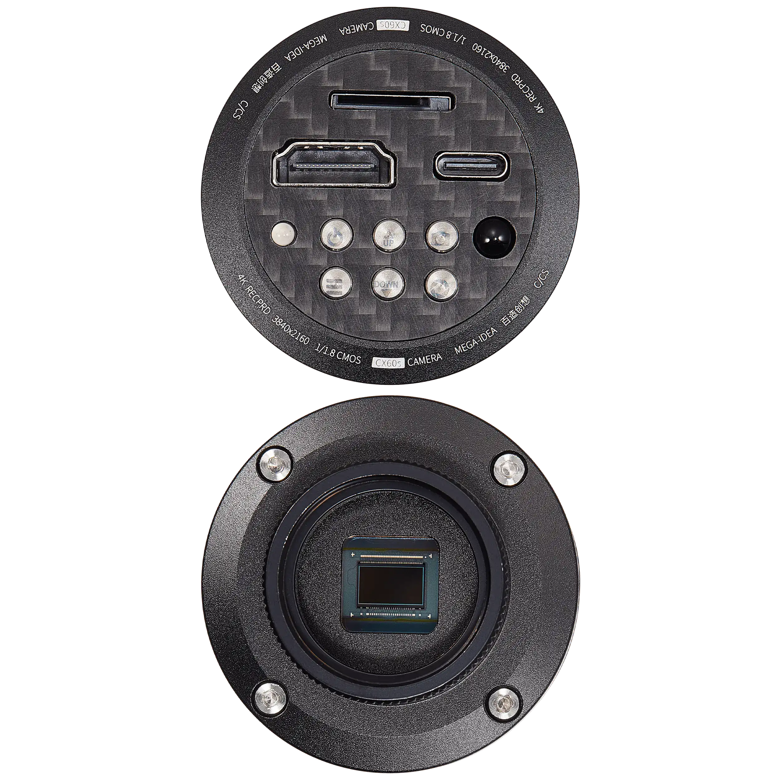 CX60S 4K Industriekamera für Gorilla 6558 Mikroskop (110V - 220V US-Stecker)