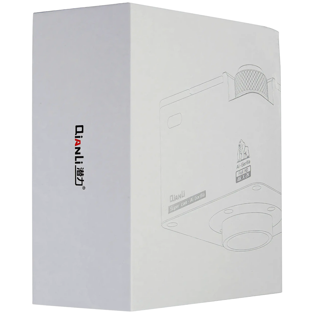 AI 4K × 2K HDMI / USB Industrial Camera for Gorilla 6558 Microscope (110V - 220V US Plug) (Qianli)