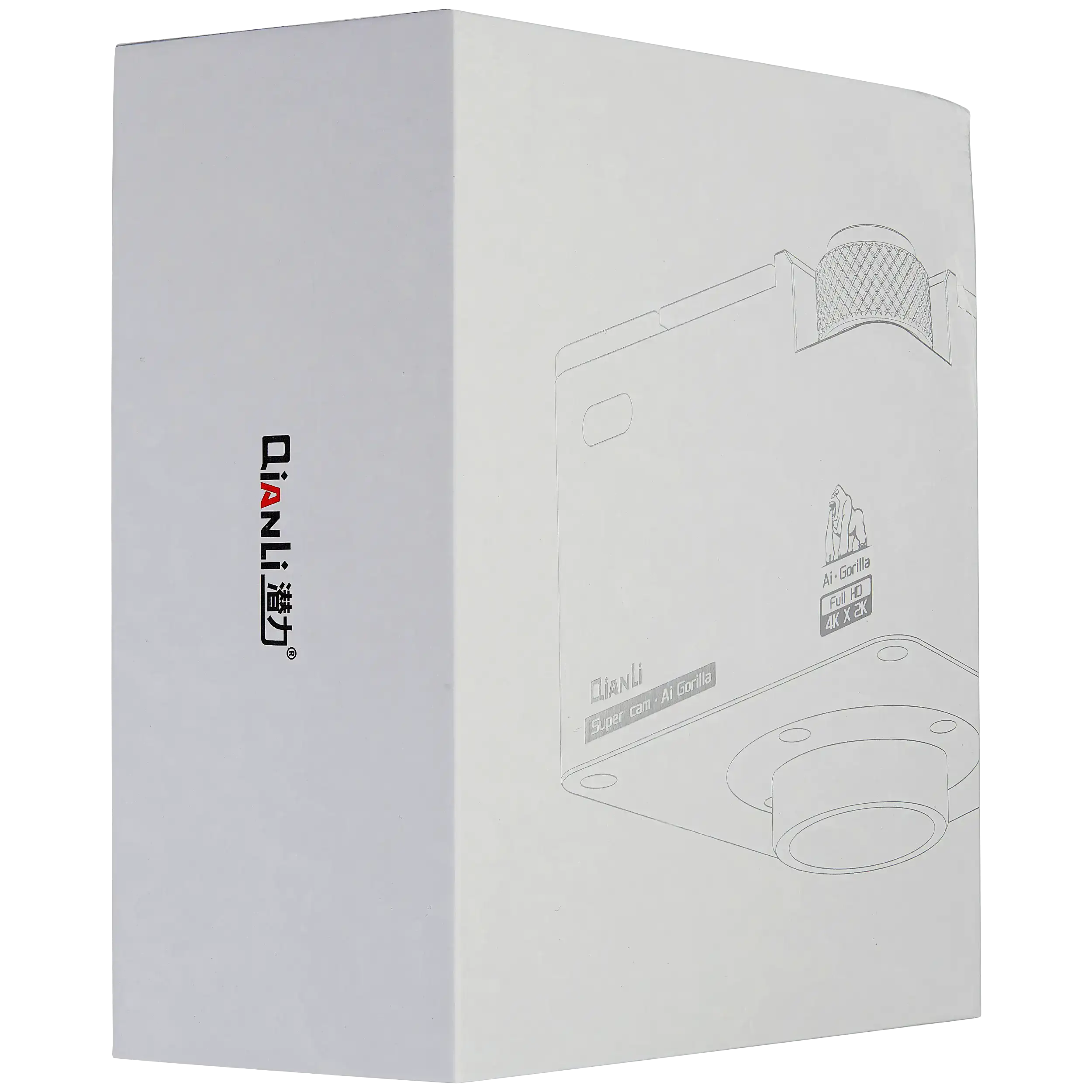 AI 4K × 2K HDMI / USB Industrial Camera for Gorilla 6558 Microscope (110V - 220V US Plug) (Qianli)