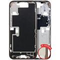 Midframe/Frame with small parts for iPhone 16 Pro Max (US version) (used OEM removal, B quality) Desert Titanium