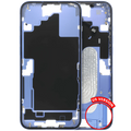 Midframe/Rahmen mit Kleinteilen für iPhone 16 Plus Ultramarin (OEM Pull B)