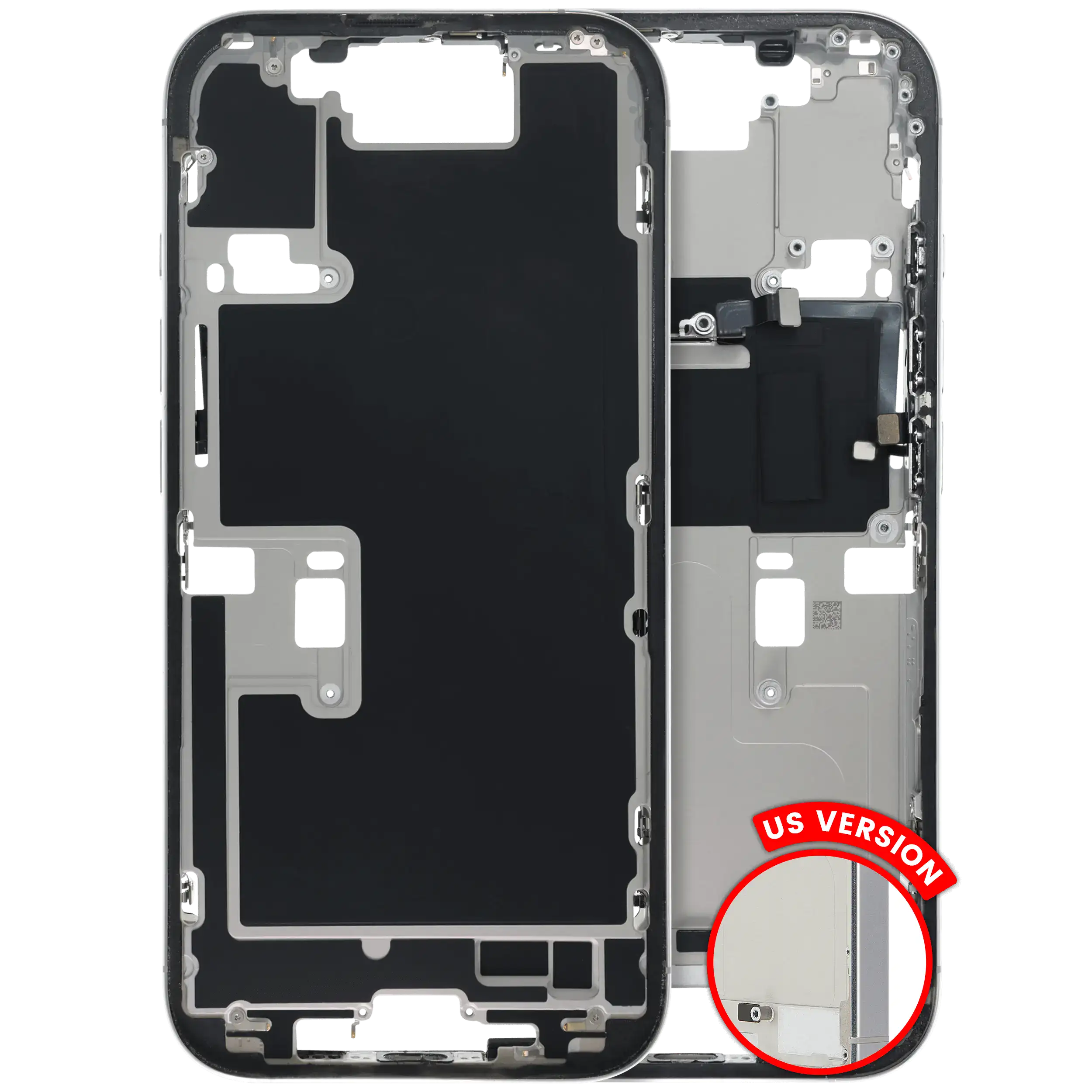 Original Apple-Ausbau B gebraucht – iPhone 16 Pro US Version Rahmen Weiß