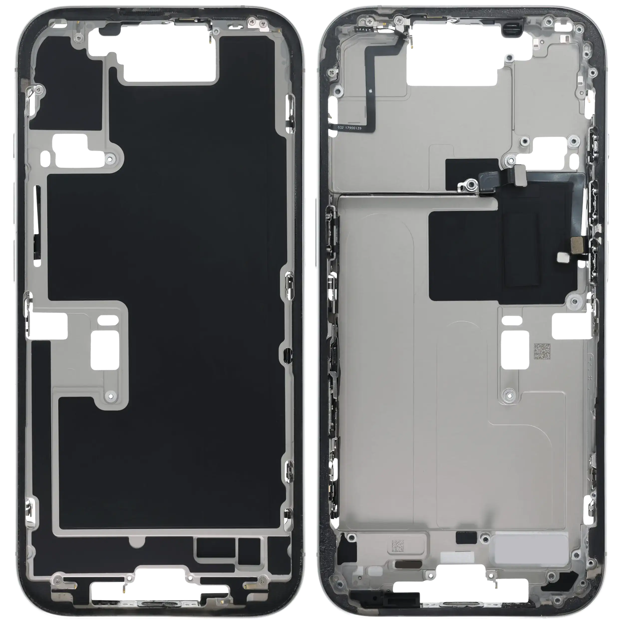 Original Apple-Ausbau B gebraucht – iPhone 16 Pro US Version Rahmen Weiß