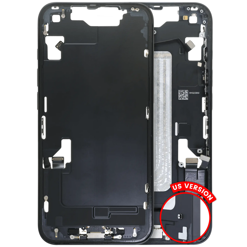 Original Apple-Ausbau A gebraucht – iPhone 16e US Version Rahmen Schwarz