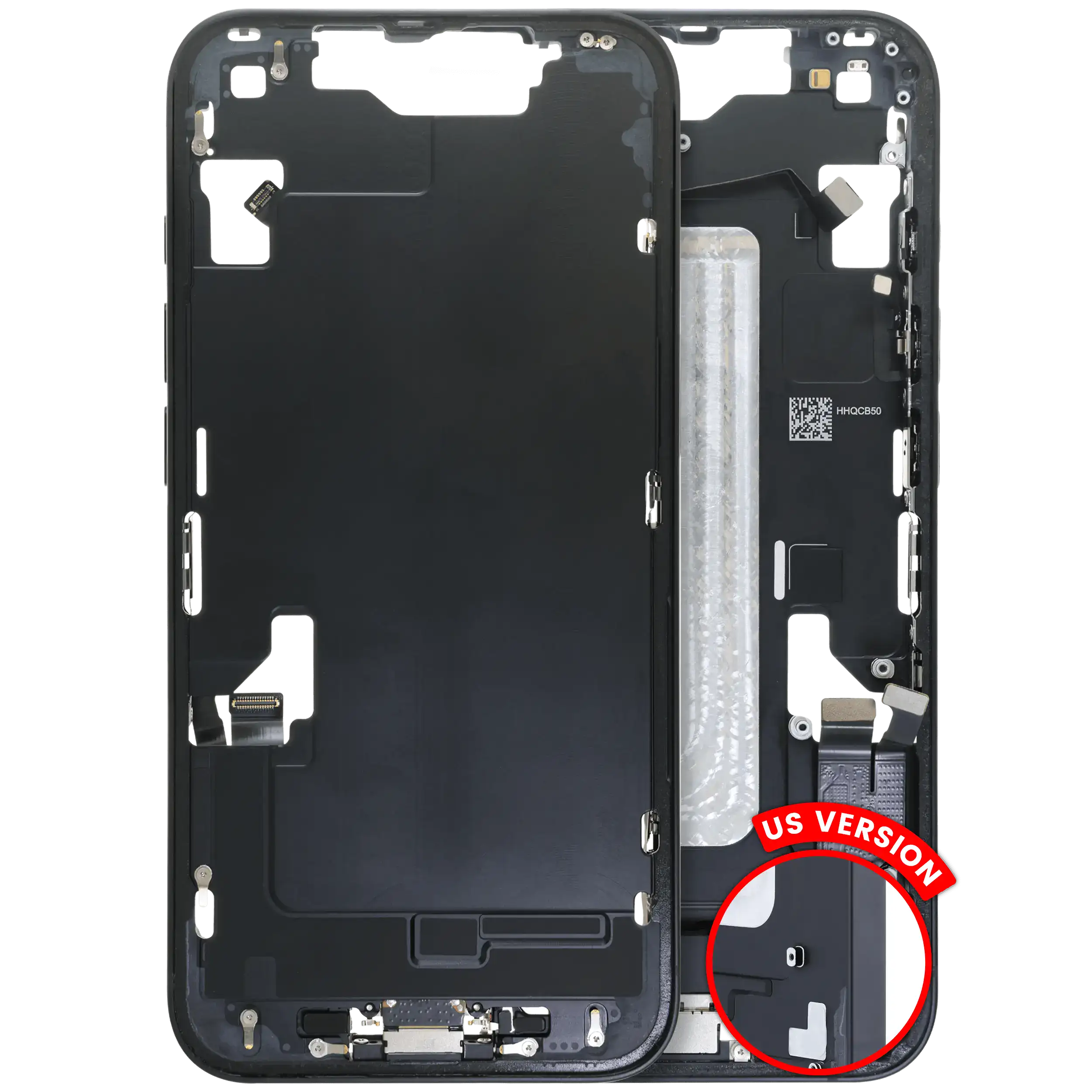 Original Apple-Ausbau A gebraucht – iPhone 16e US Version Rahmen Schwarz