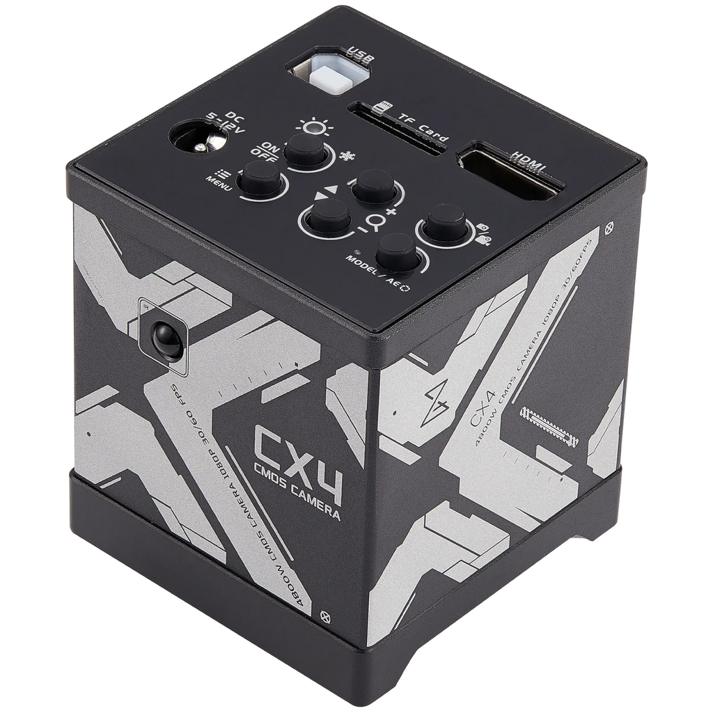 CX4 CMOS Industrial Microscope Camera with C-Mount, 110V-220V US Plug, Qianli