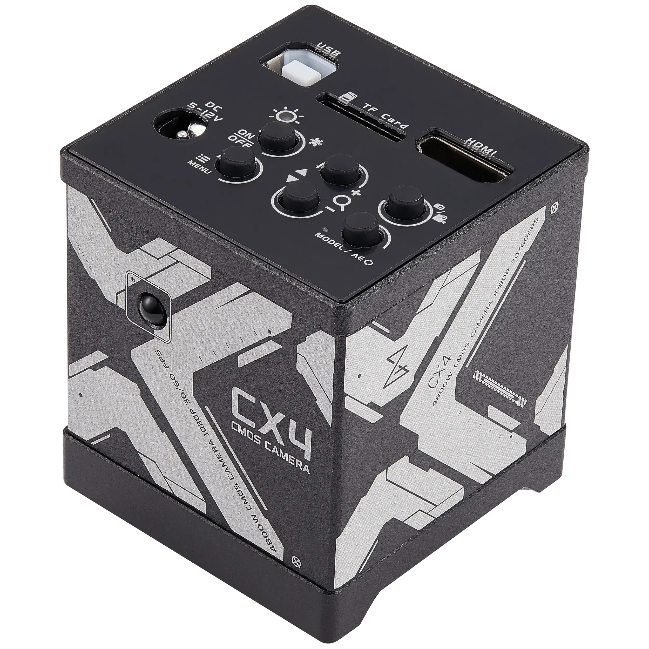 CX4 CMOS Industrial Microscope Camera with C-Mount, 110V-220V US Plug, Qianli
