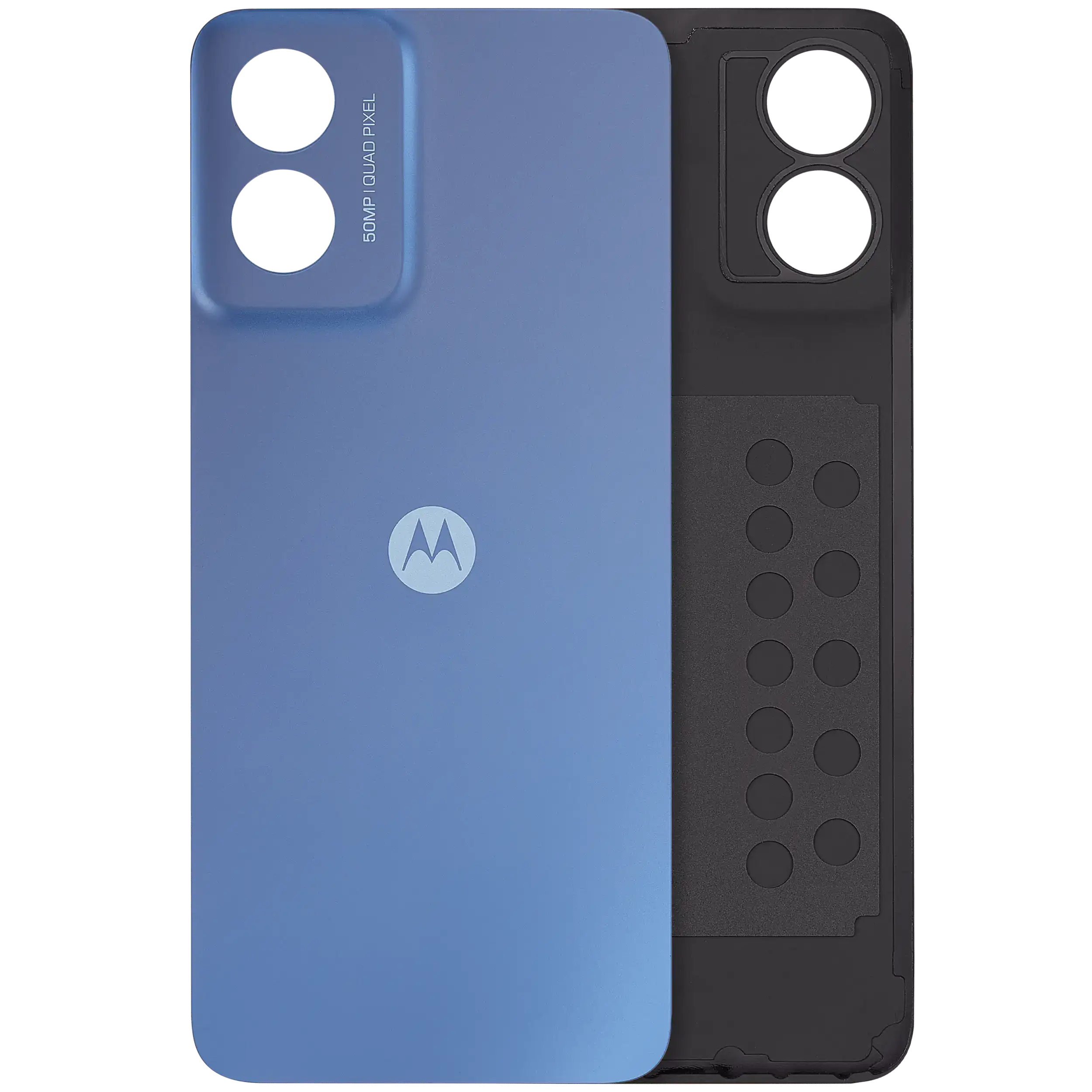 Backcover Glass für Motorola Moto G Play (XT2413 / 2024) (Premium) (Coronet Blue)