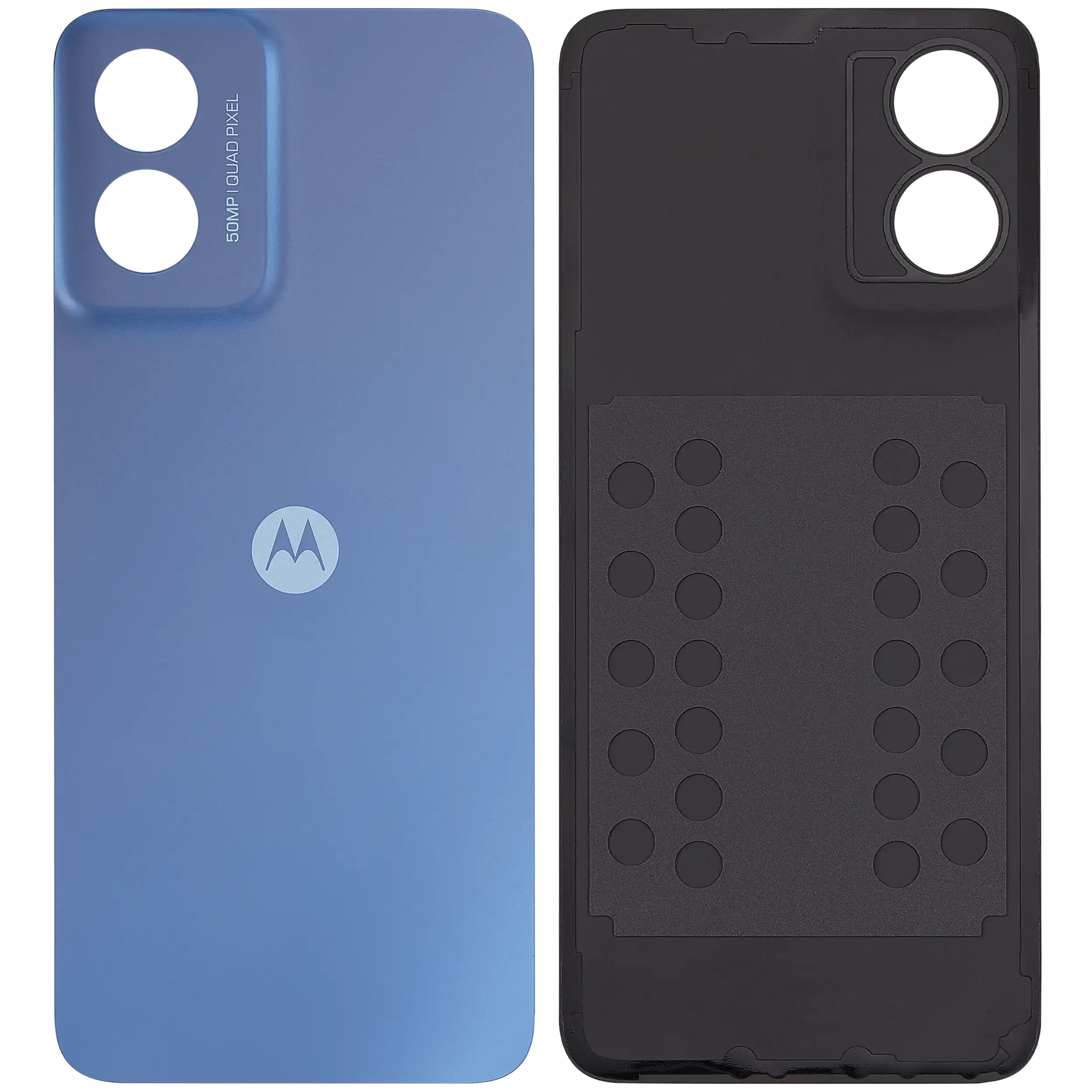 Backcover Glass für Motorola Moto G Play (XT2413 / 2024) (Premium) (Coronet Blue)