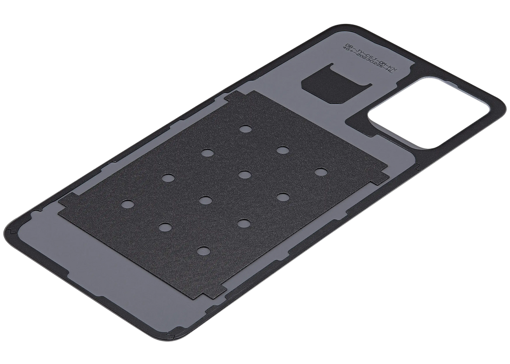 Backcover Glass für Motorola Moto G23 (XT2333 / 2023) (Premium) ((Steel Blue)