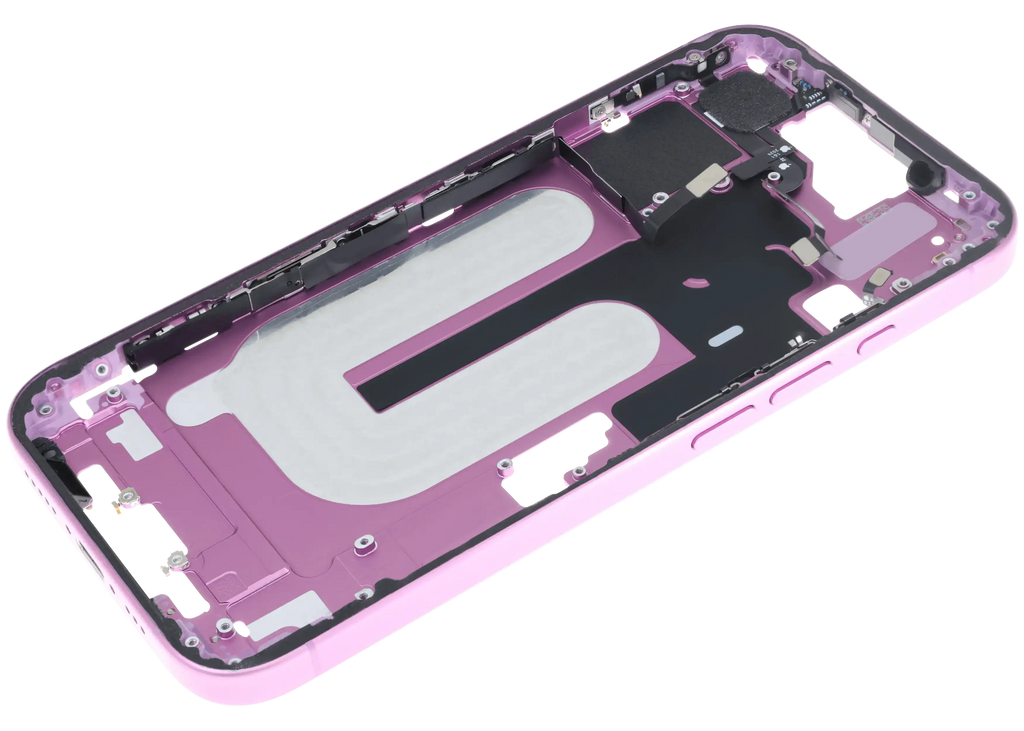 Original Apple-Ausbau C gebraucht – iPhone 16 US Version Rahmen Rosa