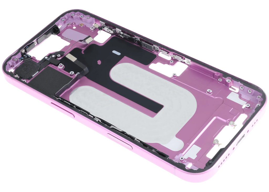 Original Apple-Ausbau C gebraucht – iPhone 16 US Version Rahmen Rosa