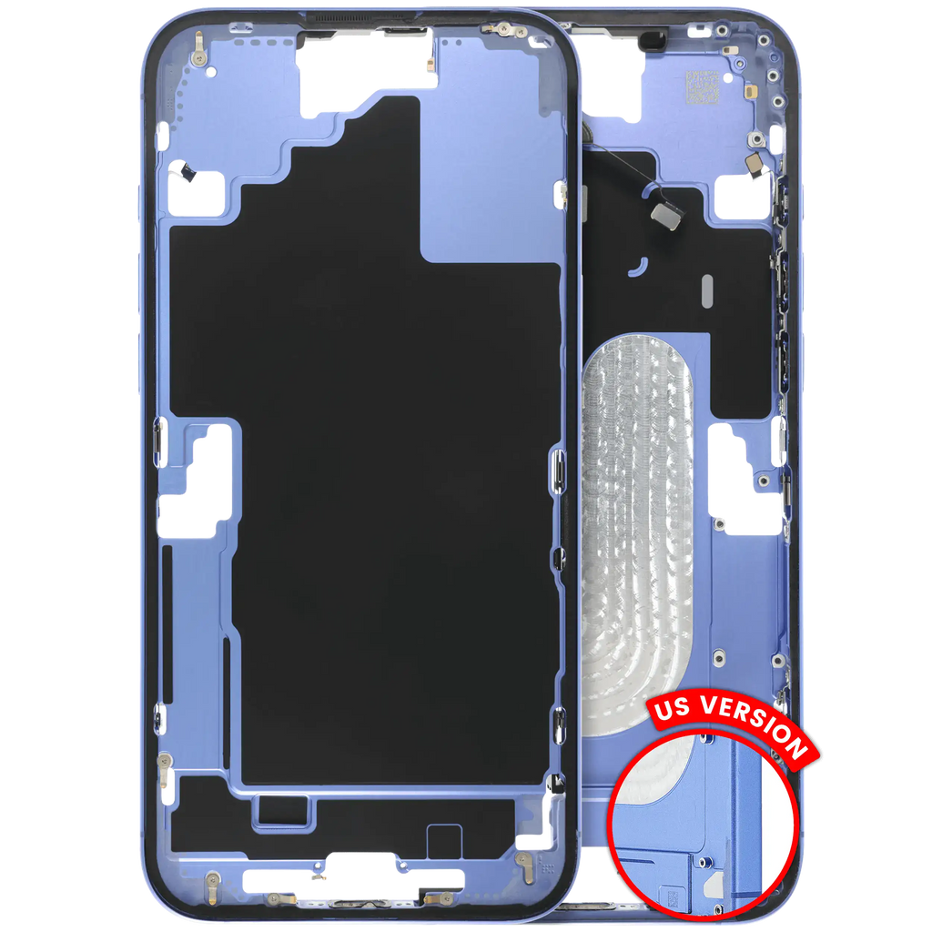 Original Apple-Ausbau C gebraucht – iPhone 16 Plus US Version Rahmen Ultramarine