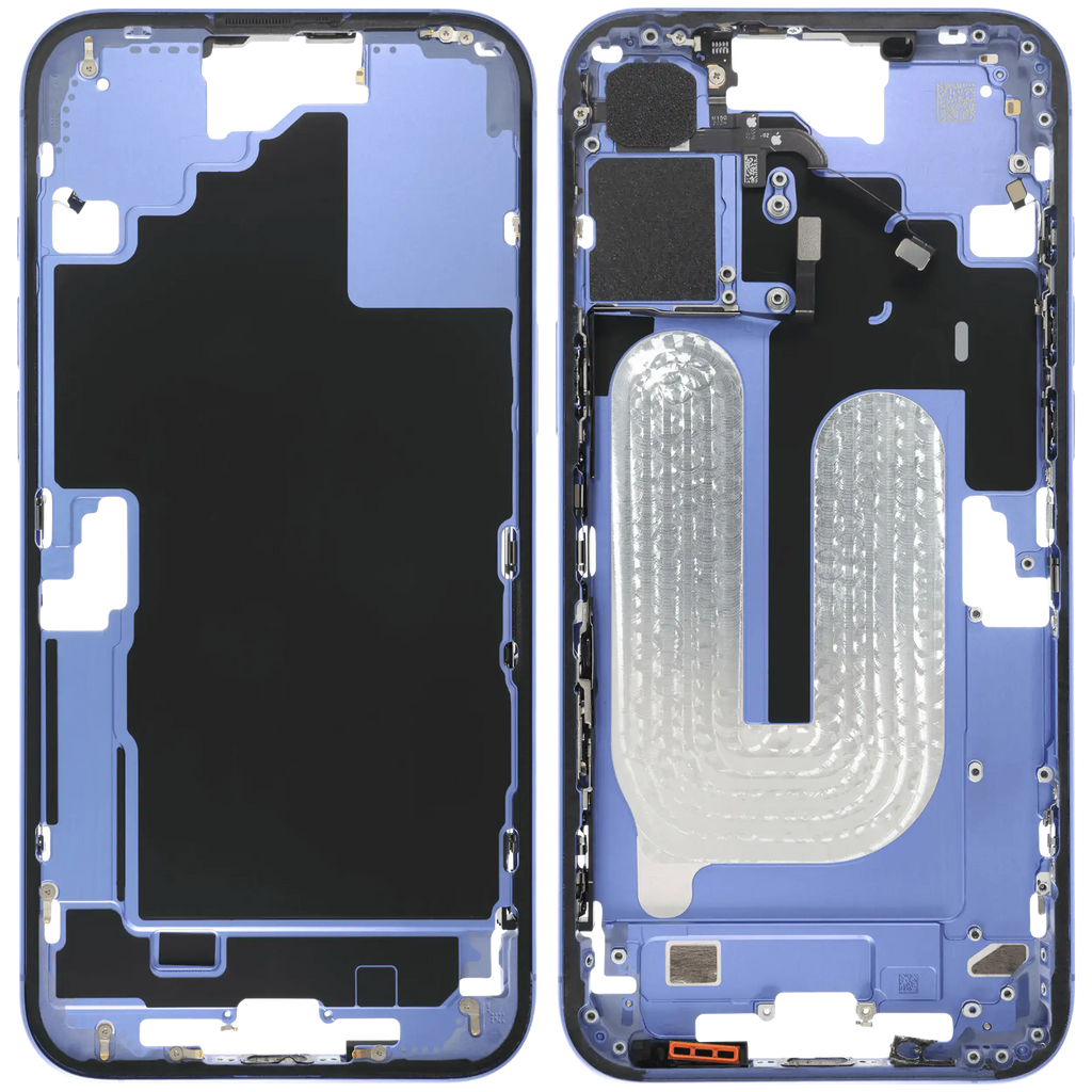 Original Apple-Ausbau C gebraucht – iPhone 16 Plus US Version Rahmen Ultramarine