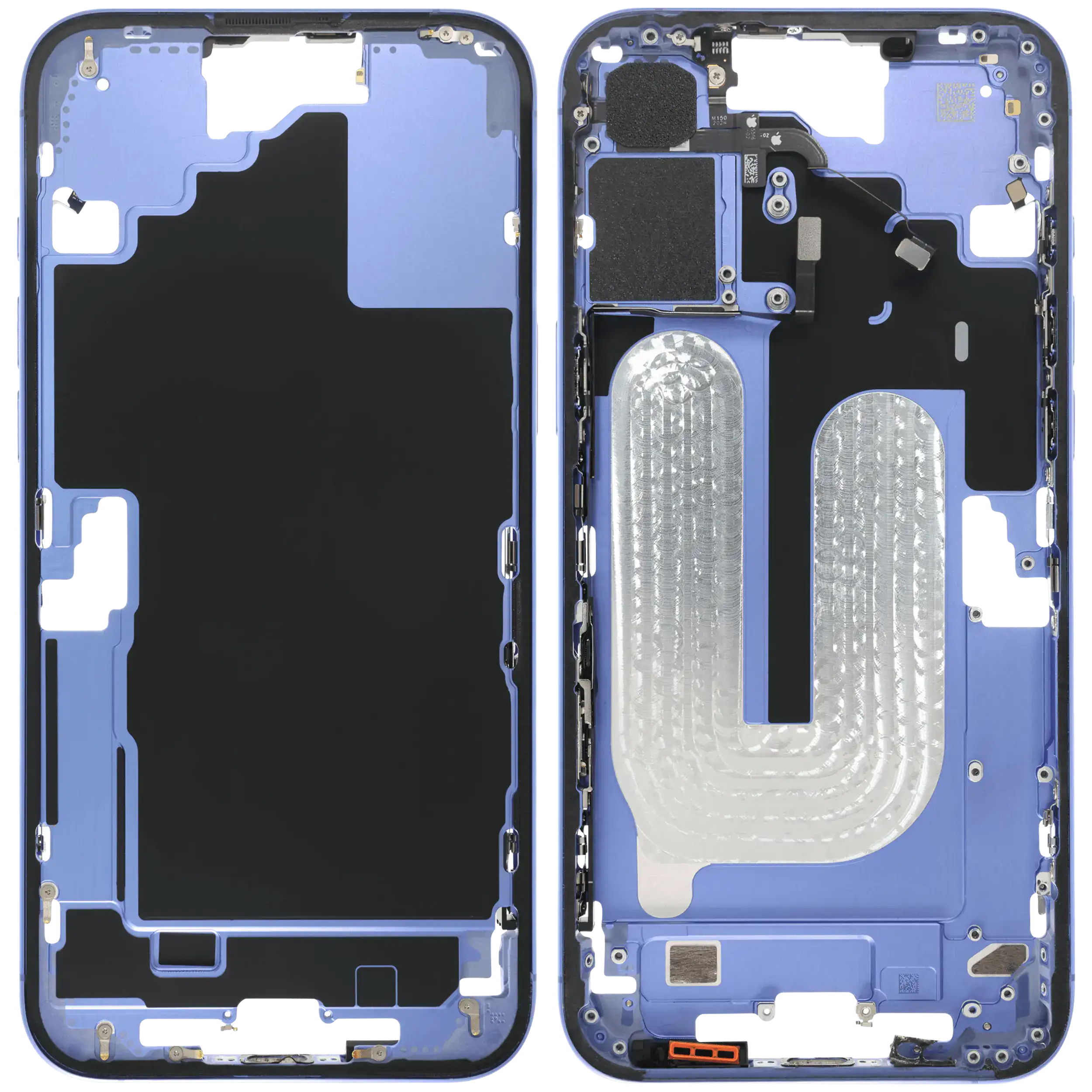 Original Apple-Ausbau C gebraucht – iPhone 16 Plus US Version Rahmen Ultramarine
