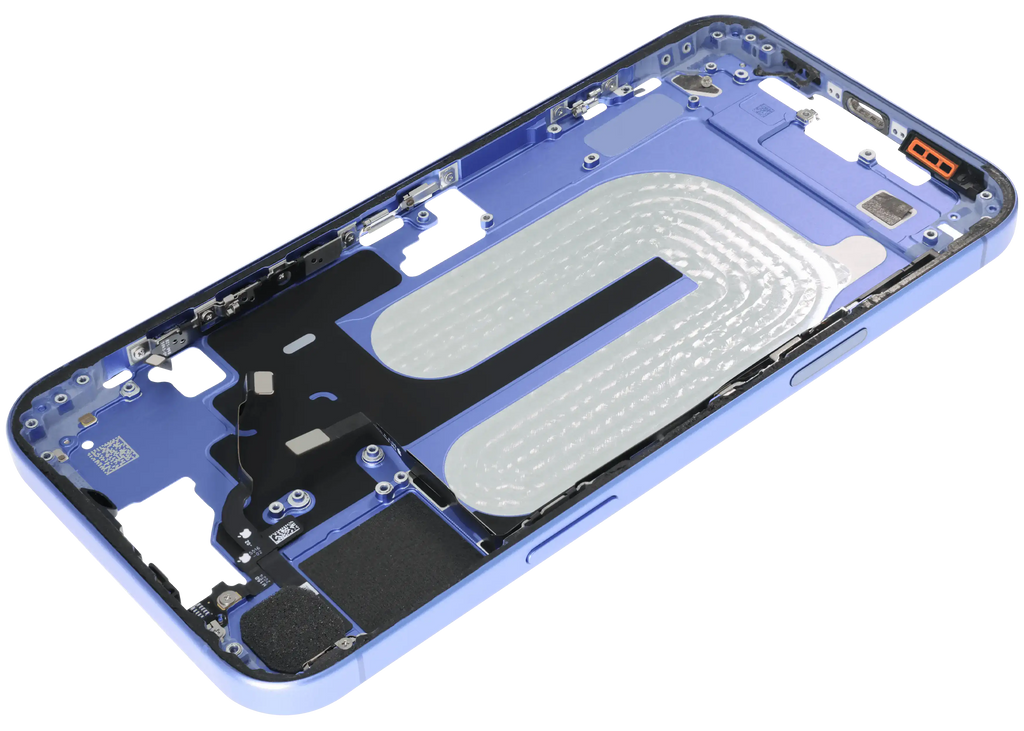Original Apple-Ausbau C gebraucht – iPhone 16 Plus US Version Rahmen Ultramarine