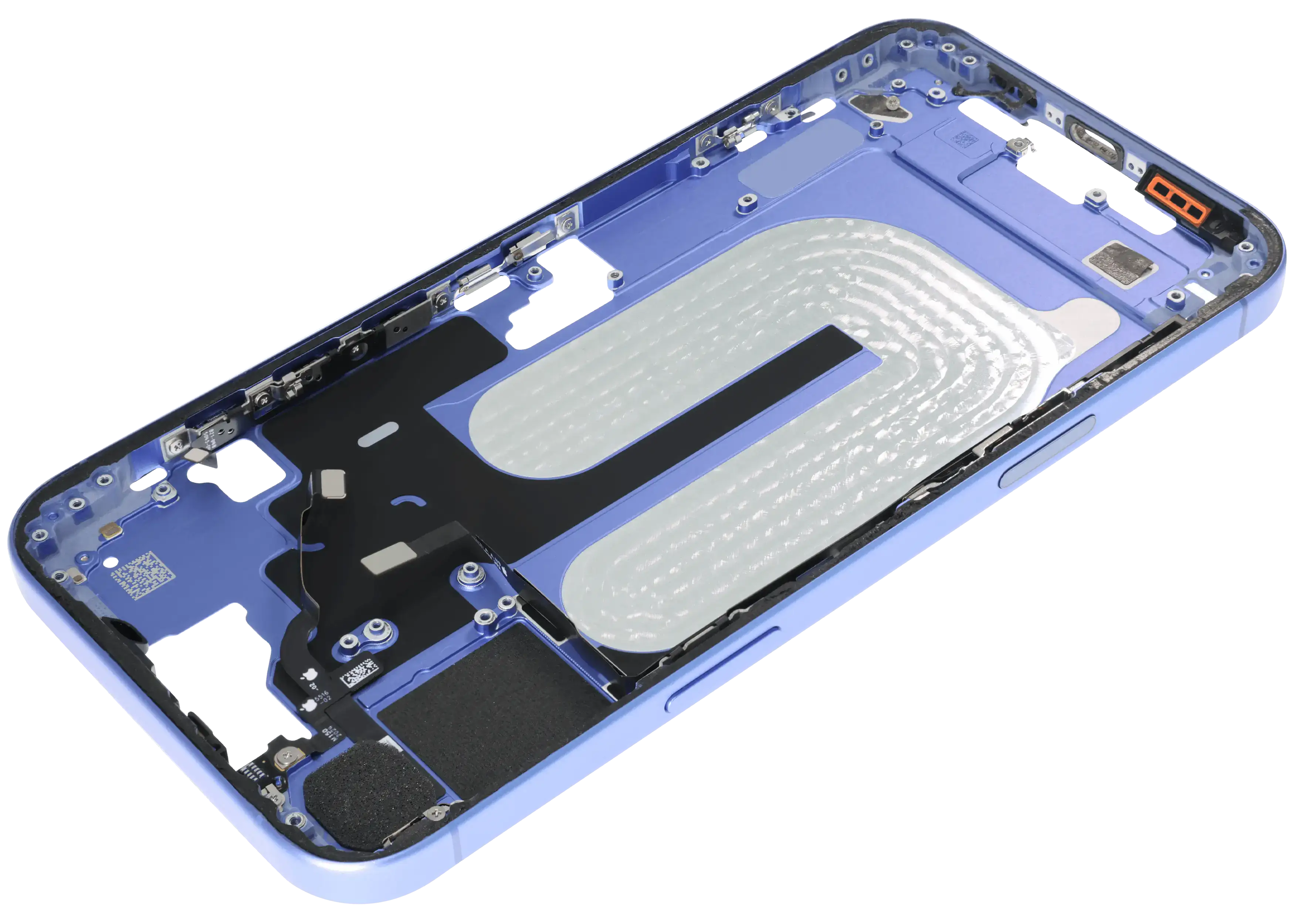 Original Apple-Ausbau C gebraucht – iPhone 16 Plus US Version Rahmen Ultramarine