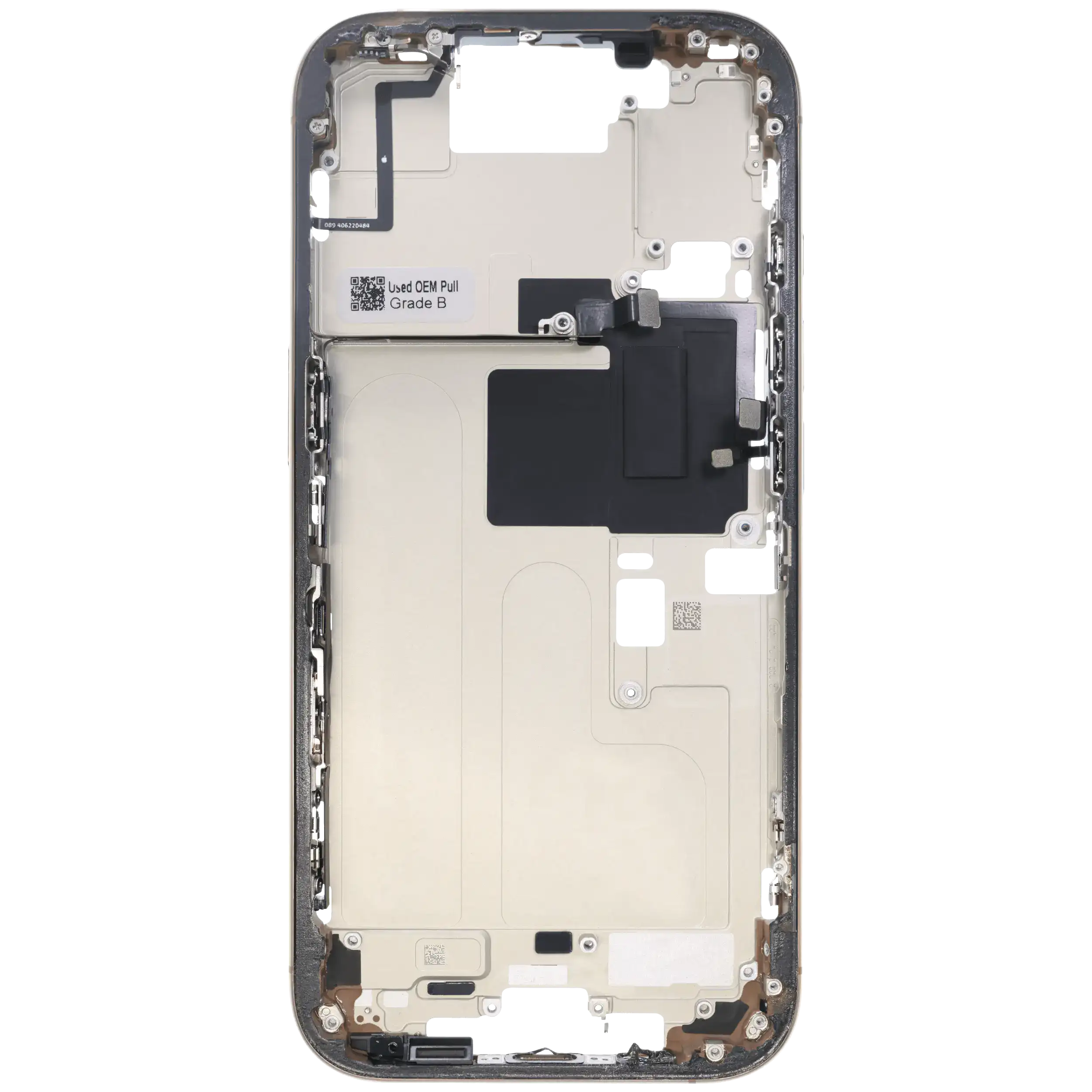 Original Apple-Ausbau C gebraucht – iPhone 16 Pro US Version Rahmen Wüstensand