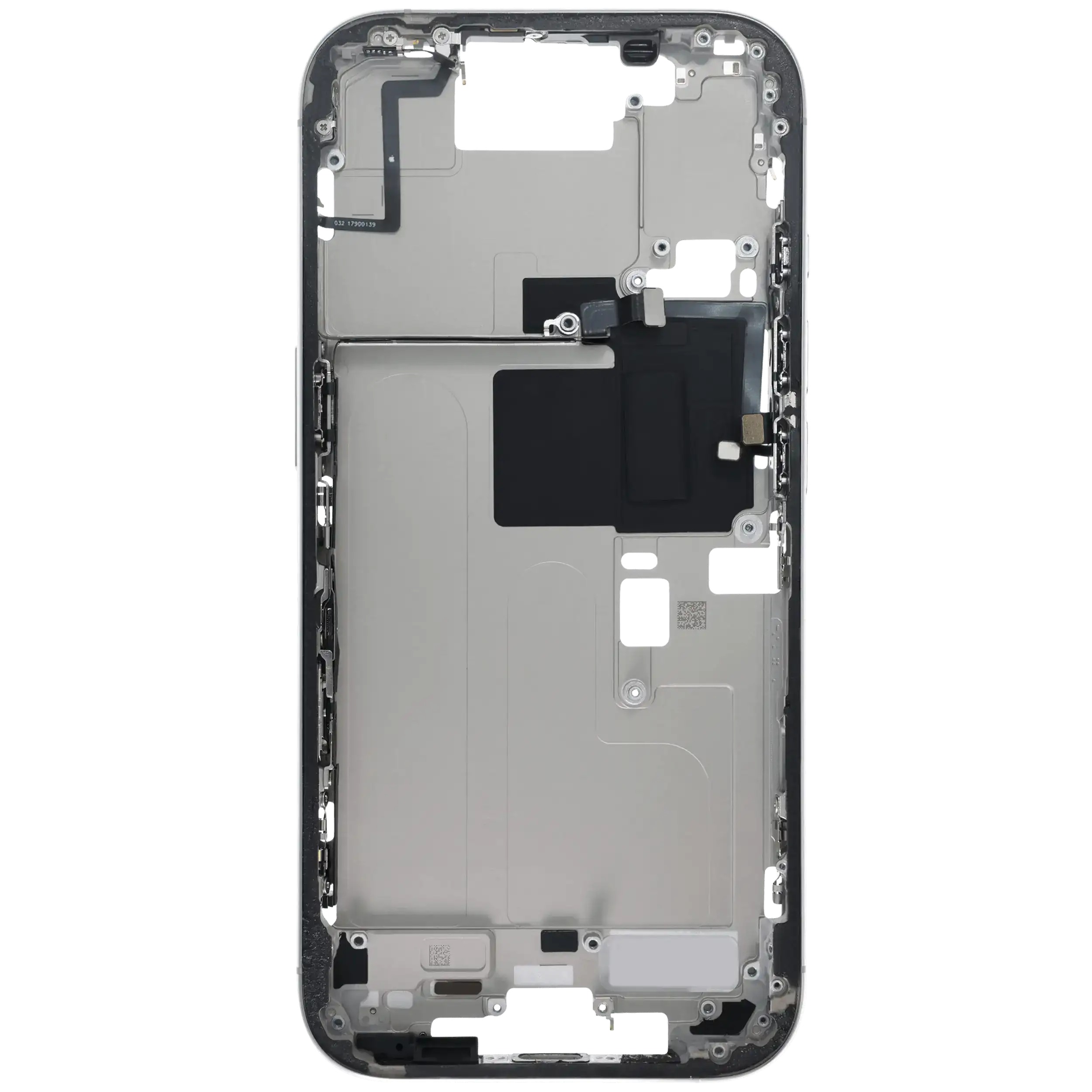 Original Apple-Ausbau C gebraucht – iPhone 16 Pro US Version Rahmen Weiß