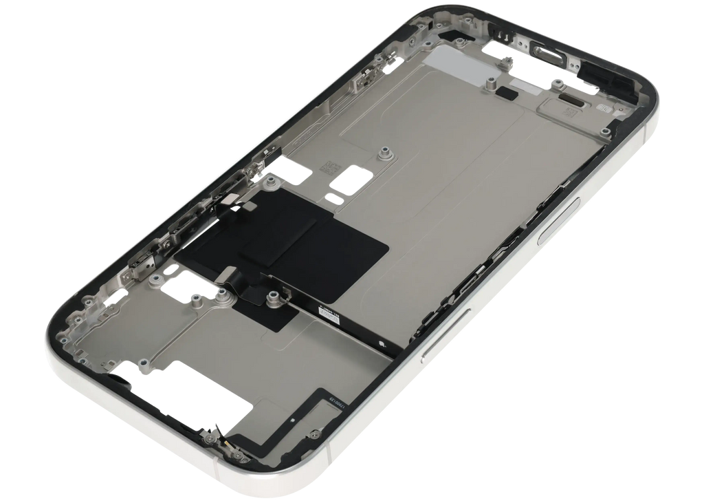 Original Apple-Ausbau C gebraucht – iPhone 16 Pro US Version Rahmen Weiß