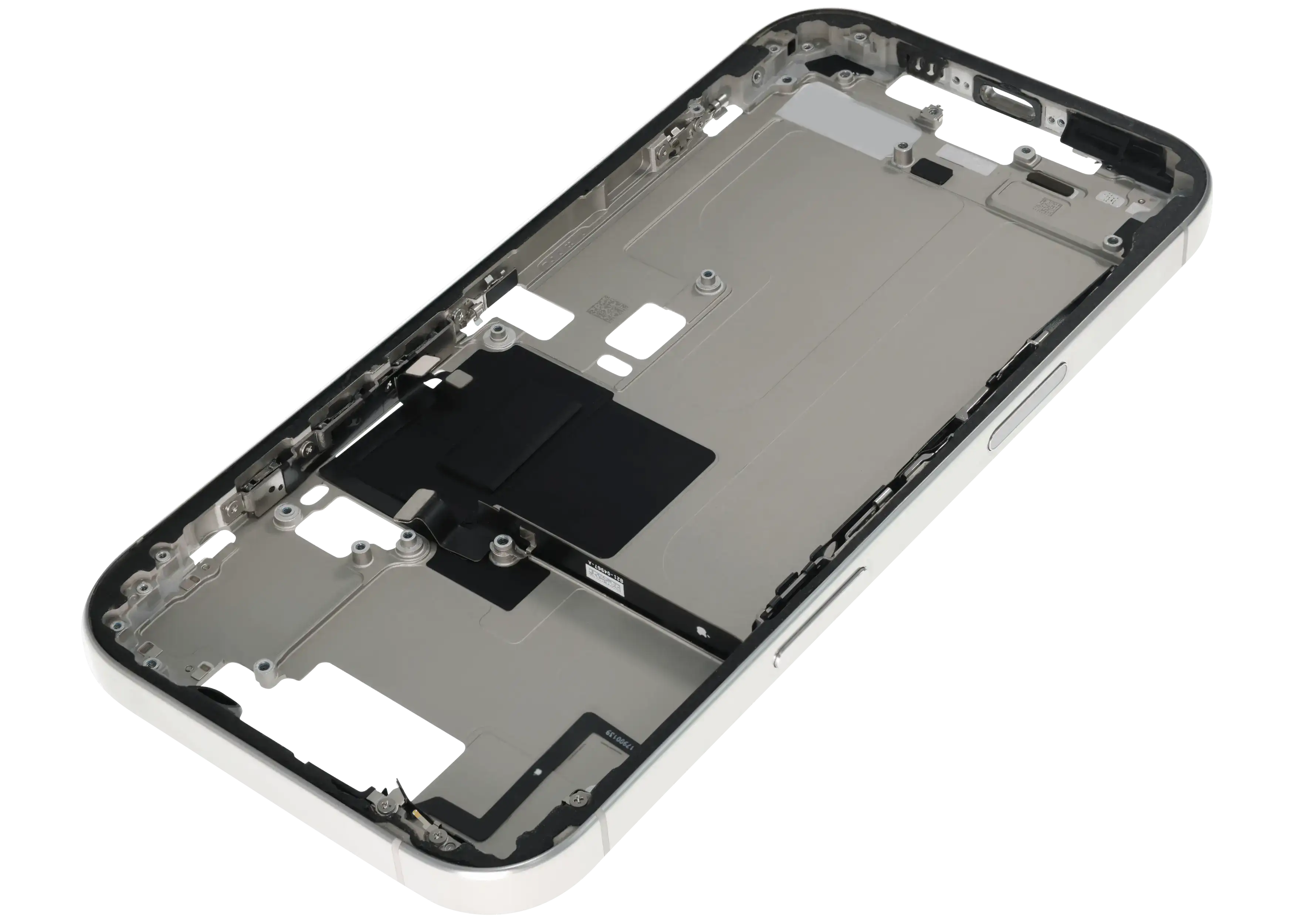 Original Apple-Ausbau C gebraucht – iPhone 16 Pro US Version Rahmen Weiß