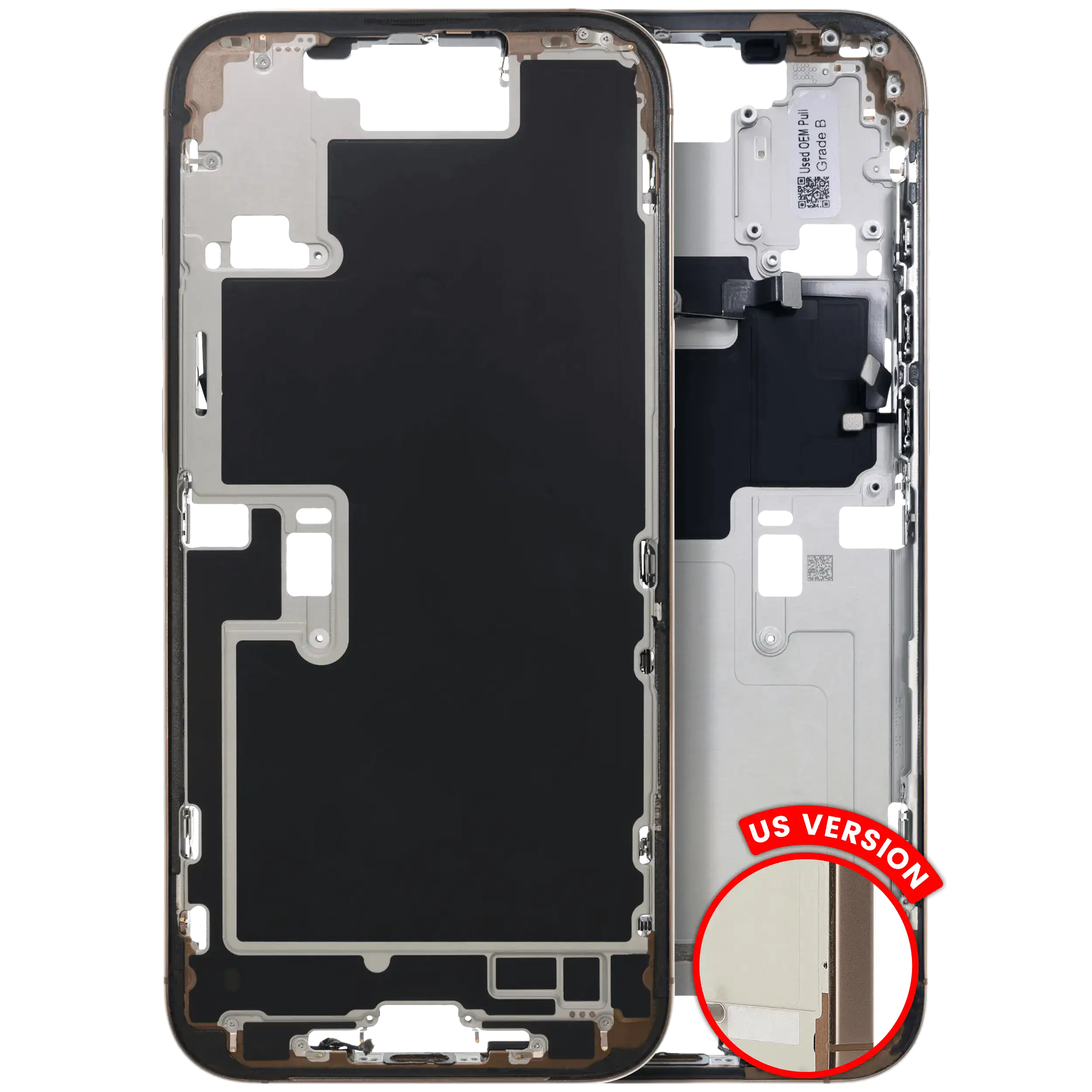 Original Apple-Ausbau C gebraucht – iPhone 16 Pro Max Rahmen Wüstensand