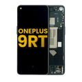 OLED-Display mit Rahmen für OnePlus 9RT 5G (Refurbished) (Hacker Black)