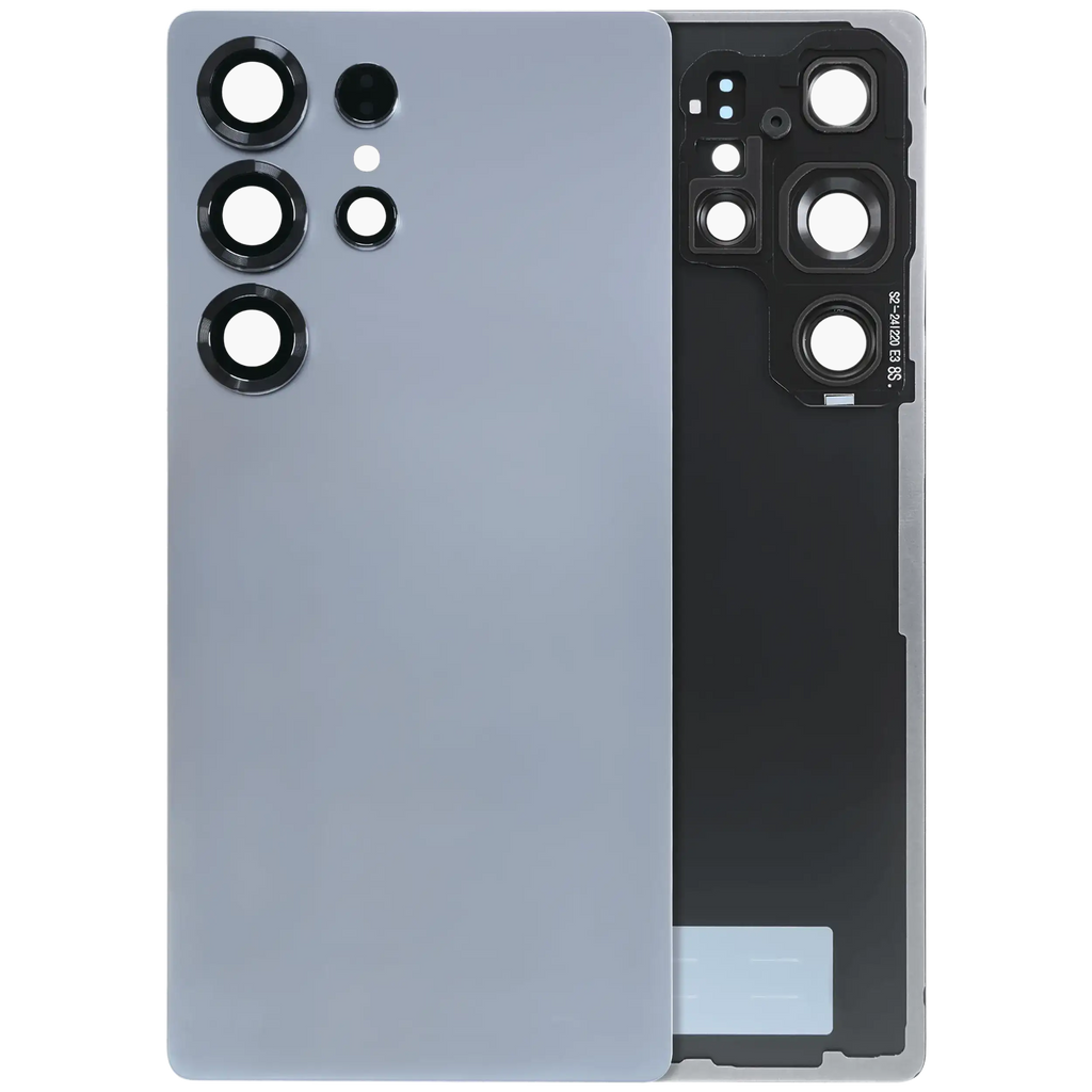 Back Cover with Camera Lens for Samsung Galaxy S25 Ultra 5G (Service Pack) (Titanium Silver Blue)