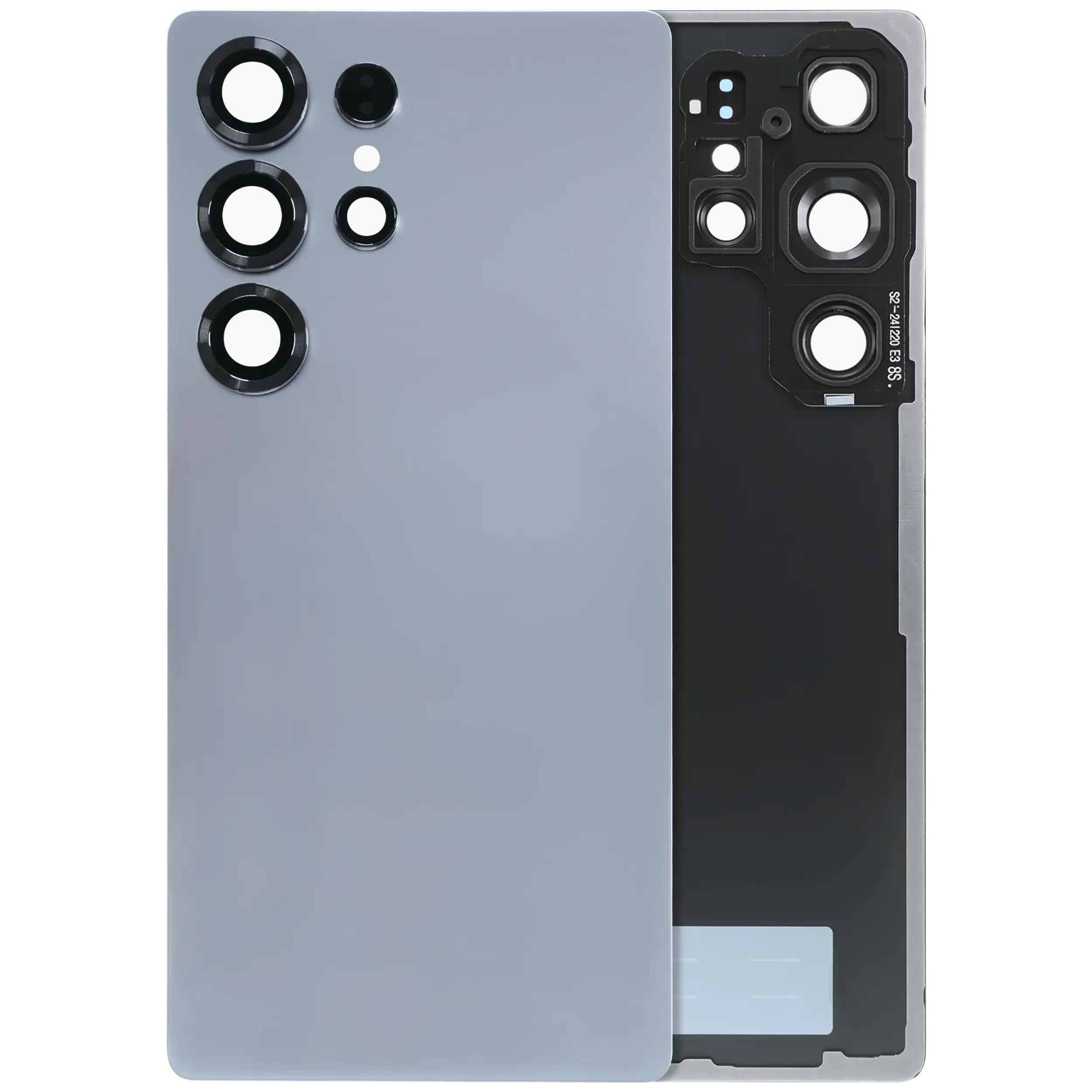 Back Cover with Camera Lens for Samsung Galaxy S25 Ultra 5G (Service Pack) (Titanium Silver Blue)