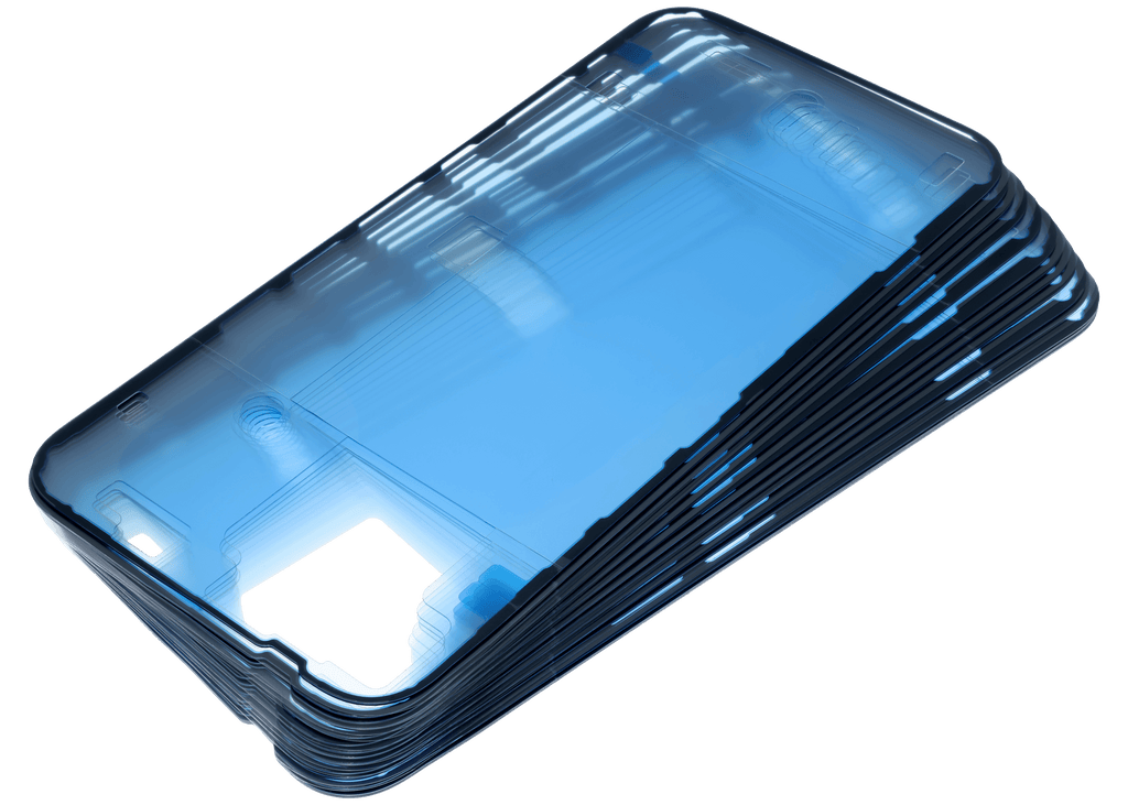 Rückabdeckungs-Klebeband für iPhone 14 (Schwarz) (30 Pack) (Service Pack)