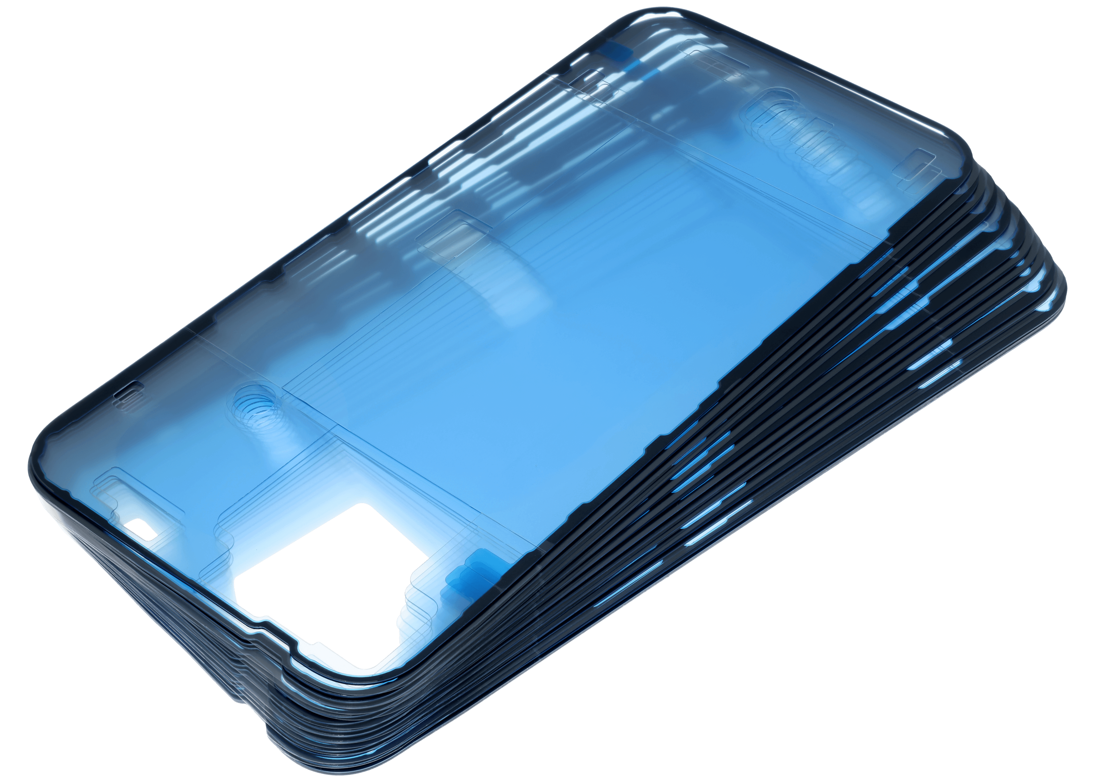 Rückabdeckungs-Klebeband für iPhone 14 (Schwarz) (30 Pack) (Service Pack)