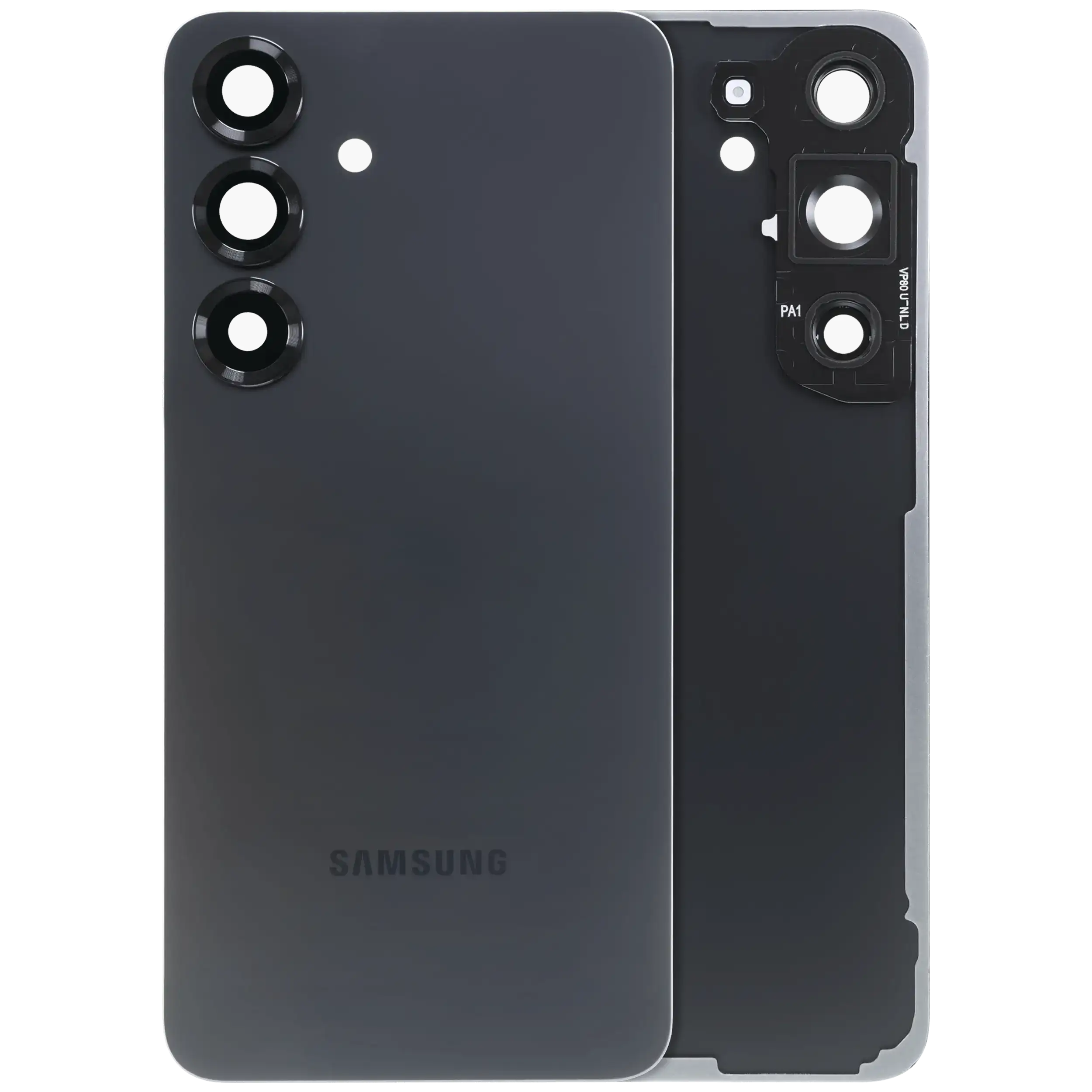Back cover with camera lens for Samsung Galaxy S25 5G (Service Pack) (Blue Black)