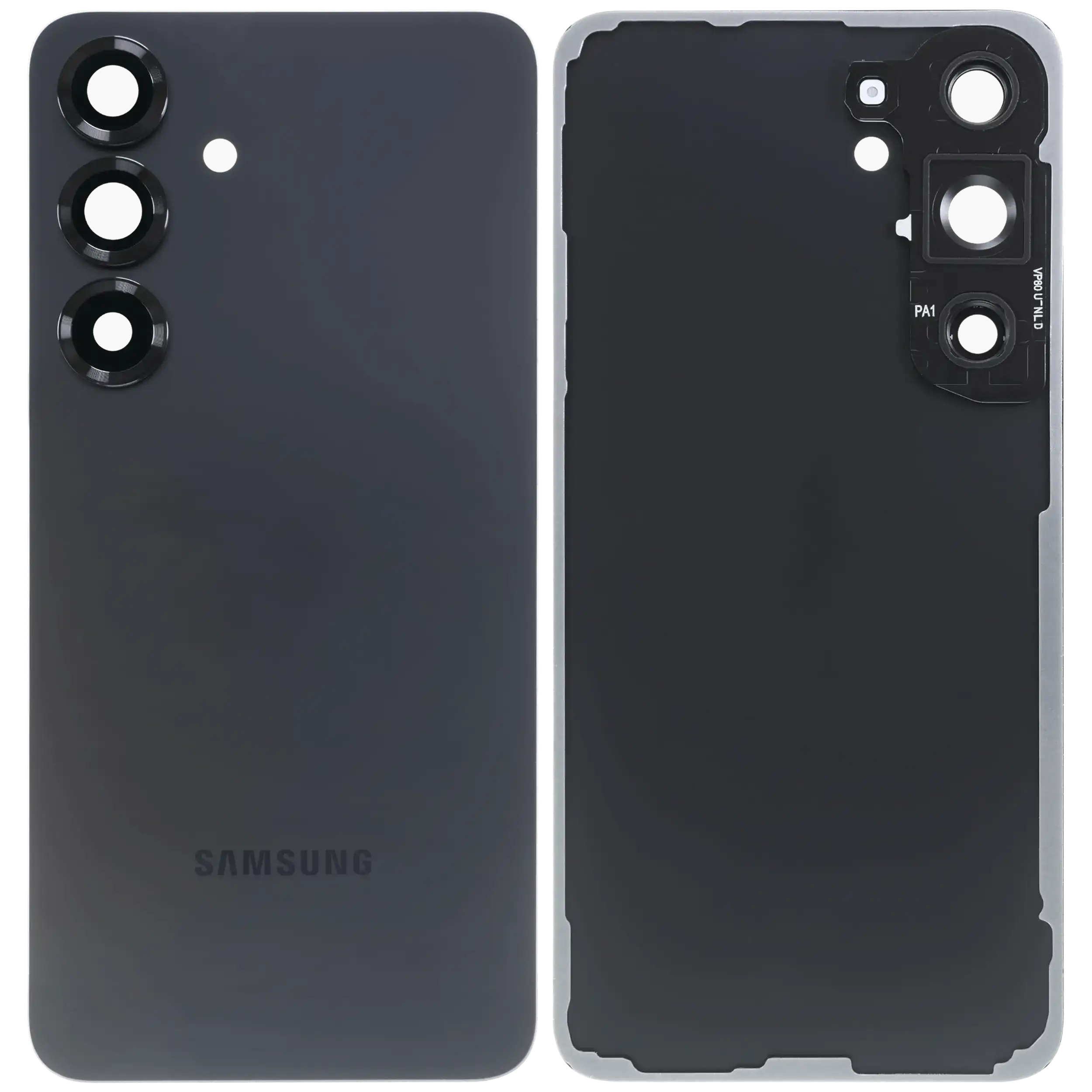 Back cover with camera lens for Samsung Galaxy S25 5G (Service Pack) (Blue Black)